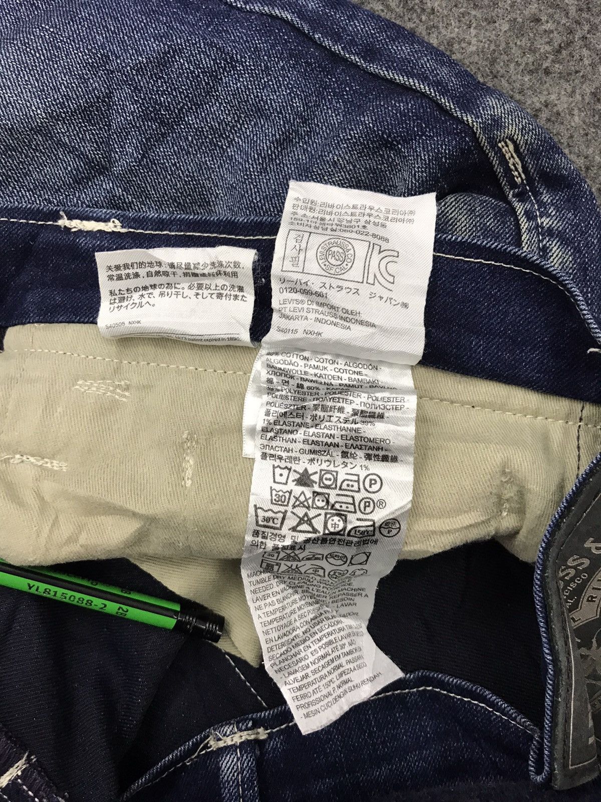 Levi's Hype Rare Vintage 90s Levi’s & Strauss Denim Jeans Indigo Size US 32 / EU 48 - 6 Thumbnail
