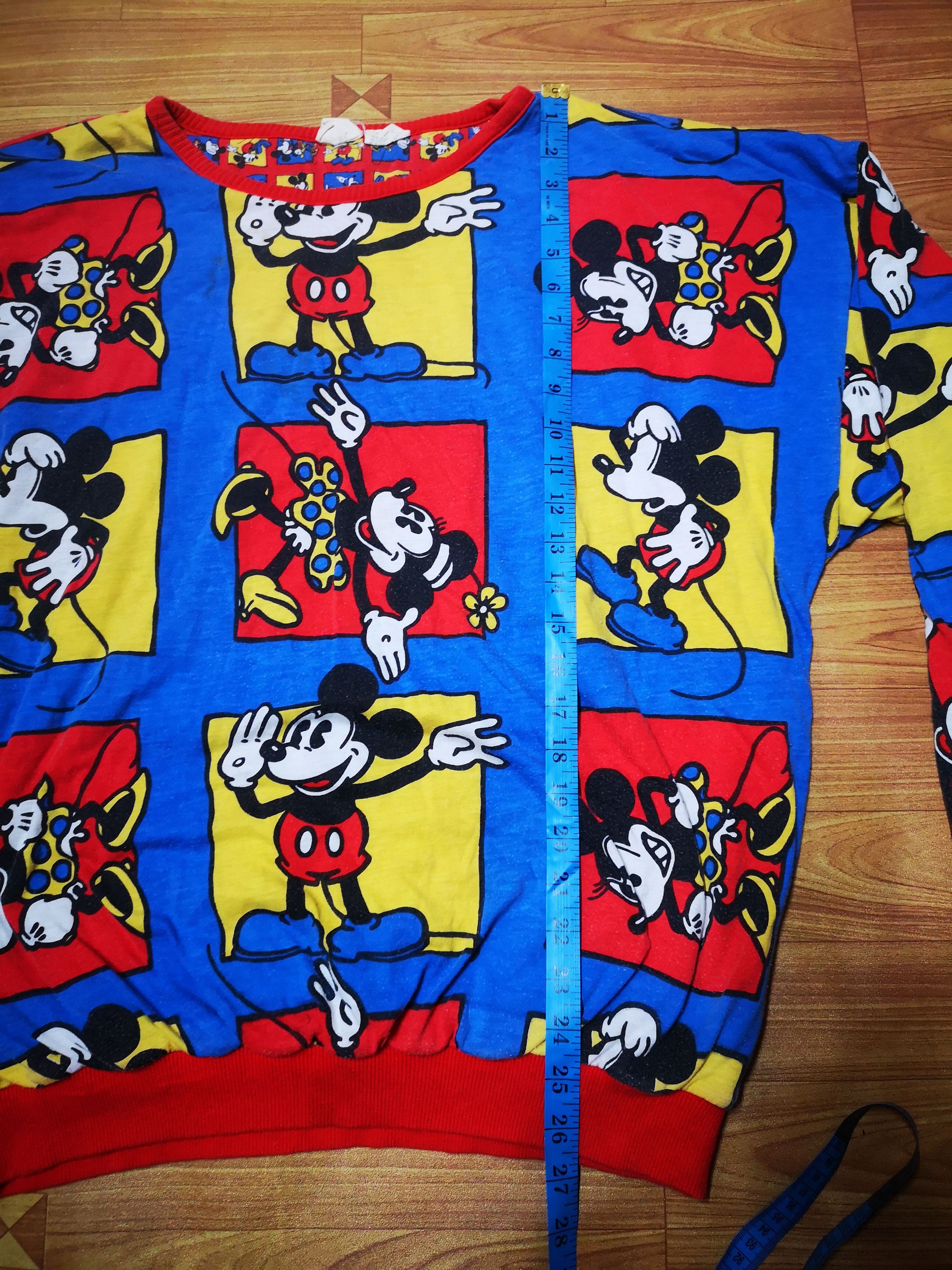 Disney Vintage Mickey 80s Over Print x Reversible Size US L / EU 52-54 / 3 - 10 Thumbnail