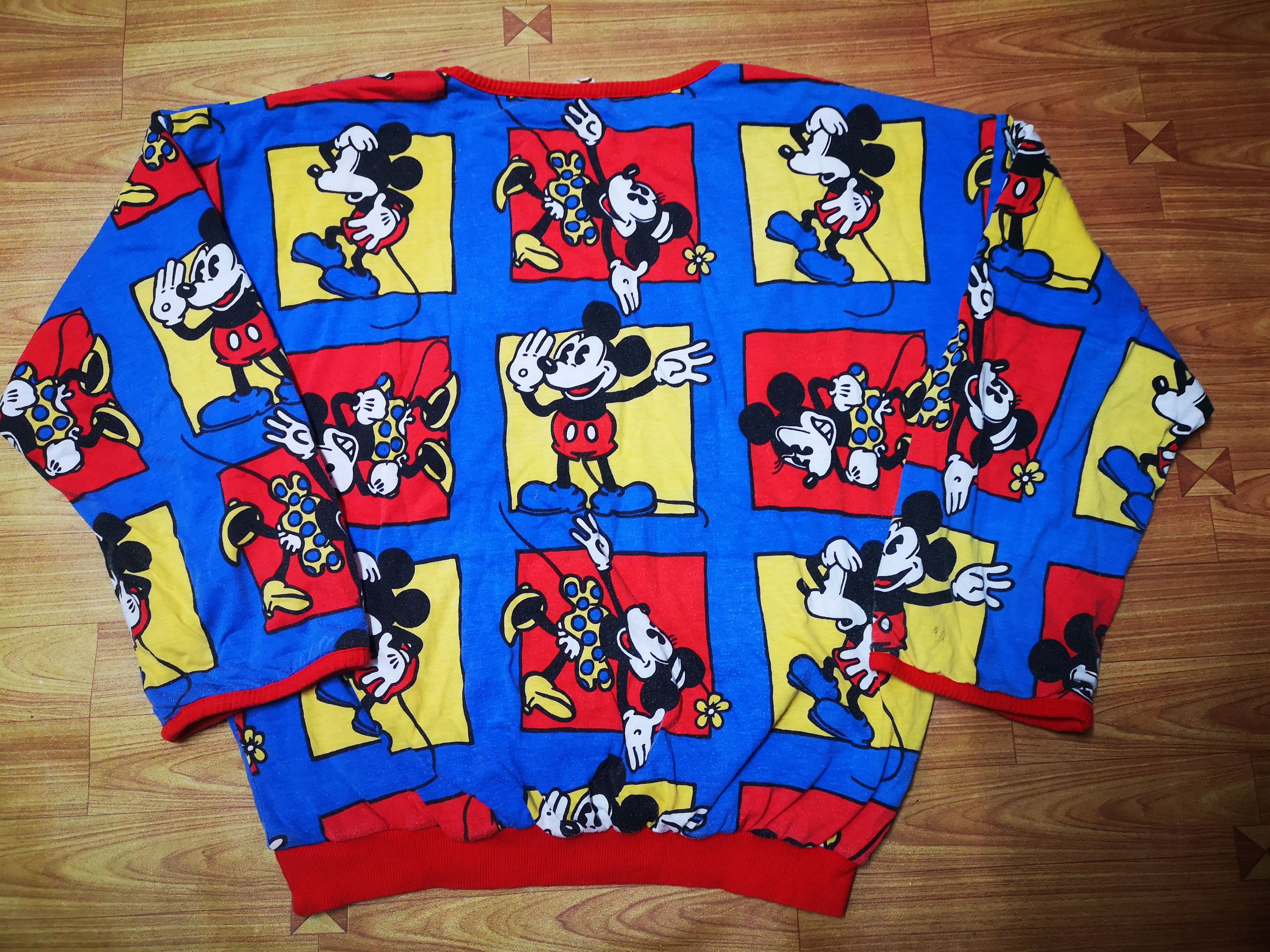 Disney Vintage Mickey 80s Over Print x Reversible Size US L / EU 52-54 / 3 - 2 Thumbnail