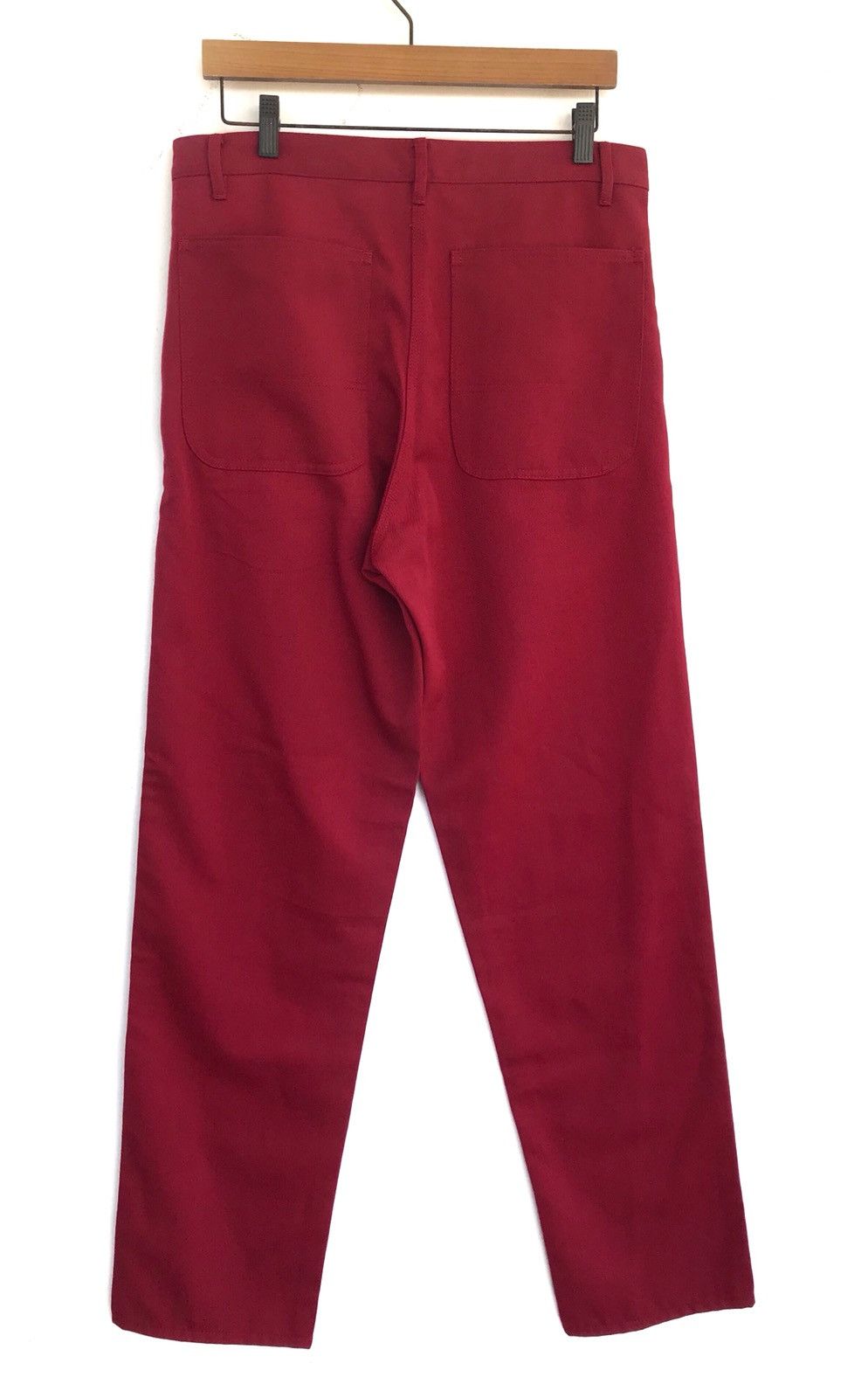 Comme des Garcons Homme Plus Comme des Garçons Homme Plus Red Casual Pants Japan Designer Size US 32 / EU 48 - 5 Thumbnail
