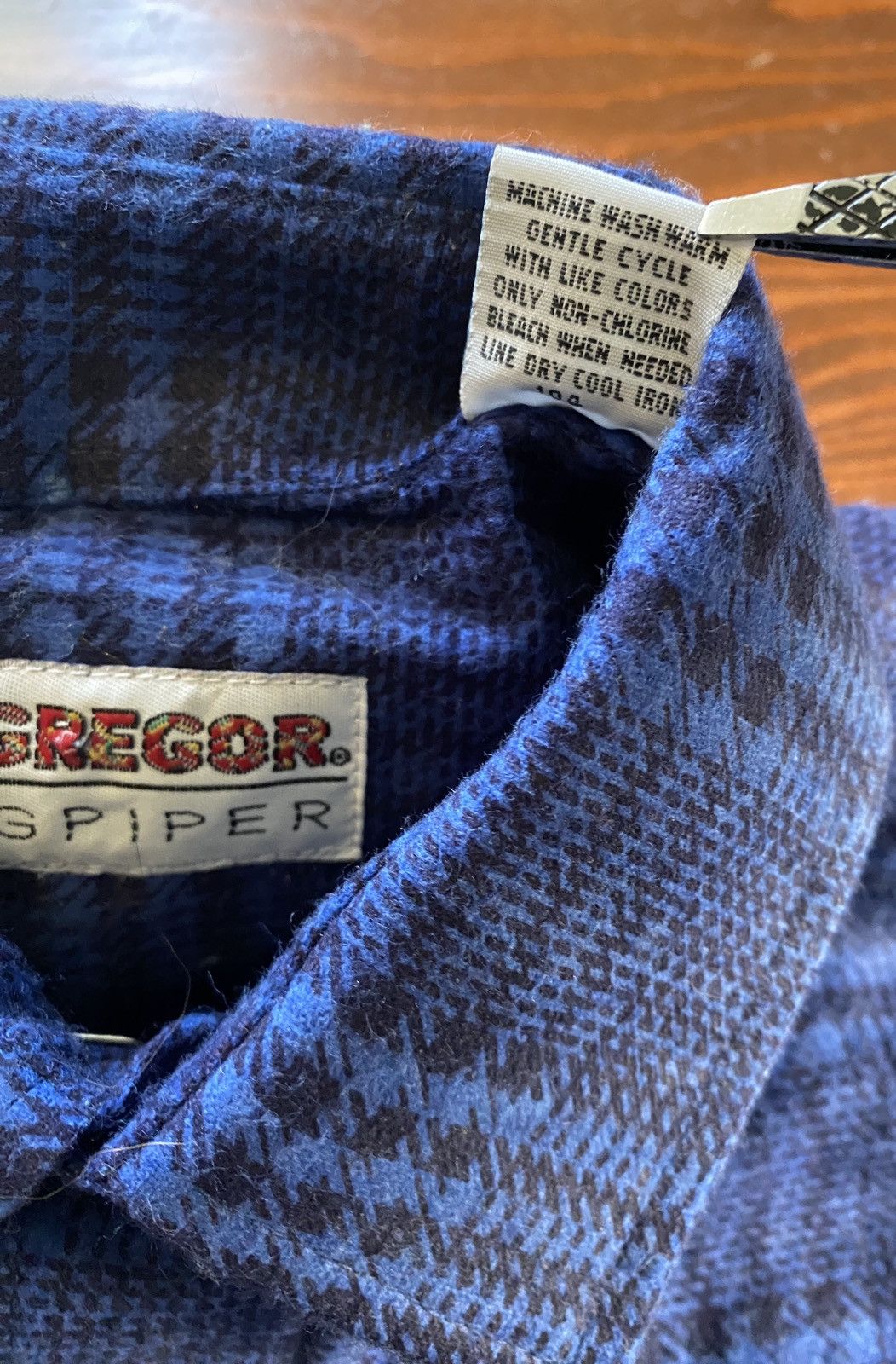 Flannel Vintage NWT 80’s McGregor Flannel Long Sleeve Button Up Size US S / EU 44-46 / 1 - 10 Thumbnail