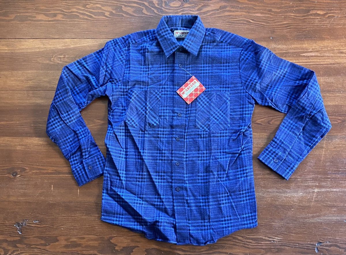 Flannel Vintage NWT 80’s McGregor Flannel Long Sleeve Button Up Size US S / EU 44-46 / 1 - 2 Thumbnail