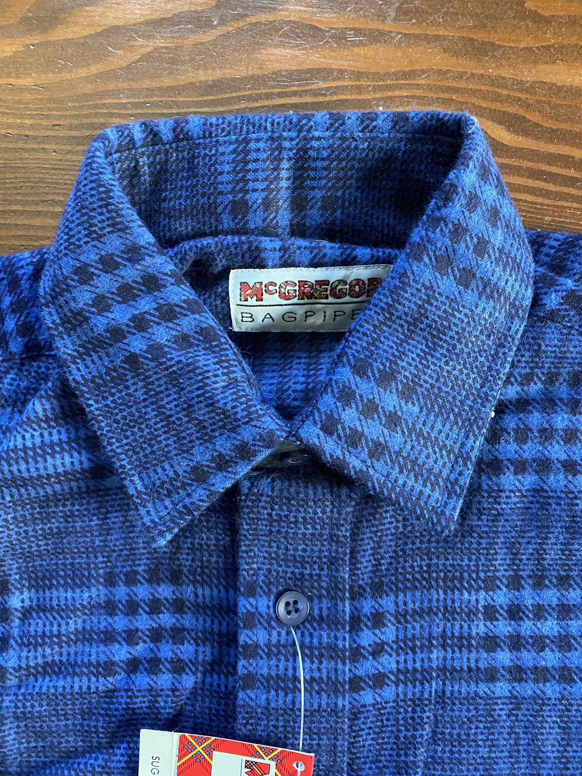 Flannel Vintage NWT 80’s McGregor Flannel Long Sleeve Button Up Size US S / EU 44-46 / 1 - 8 Thumbnail