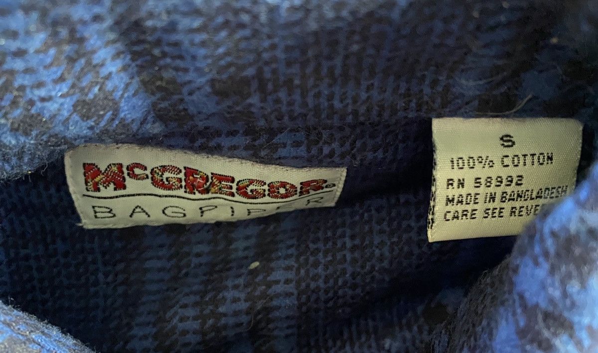 Flannel Vintage NWT 80’s McGregor Flannel Long Sleeve Button Up Size US S / EU 44-46 / 1 - 9 Thumbnail