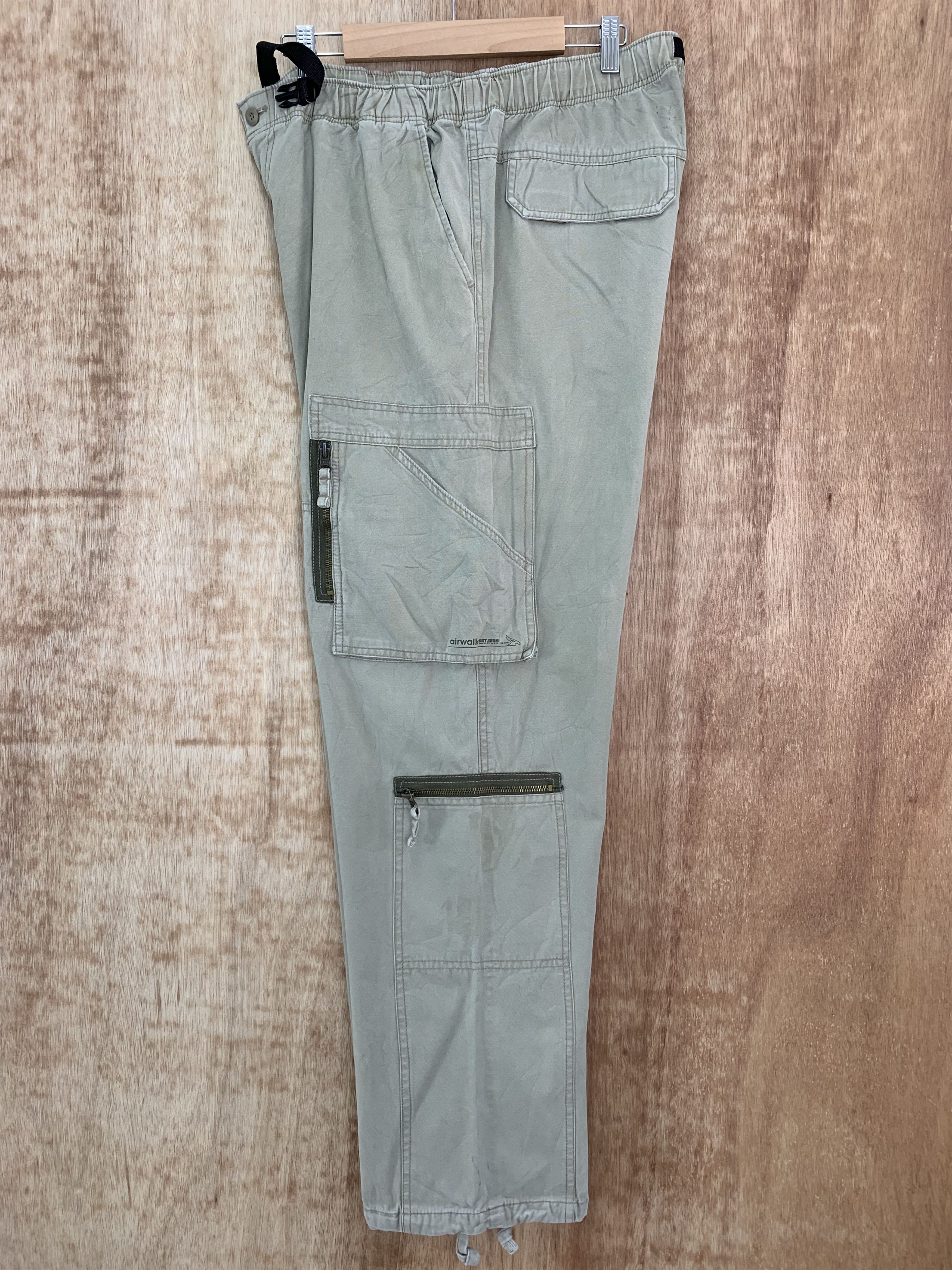 Airwalk Cargo Pants Airwalk Multipocket Drawstring Outdoor Pants Size US 31 - 24 Thumbnail