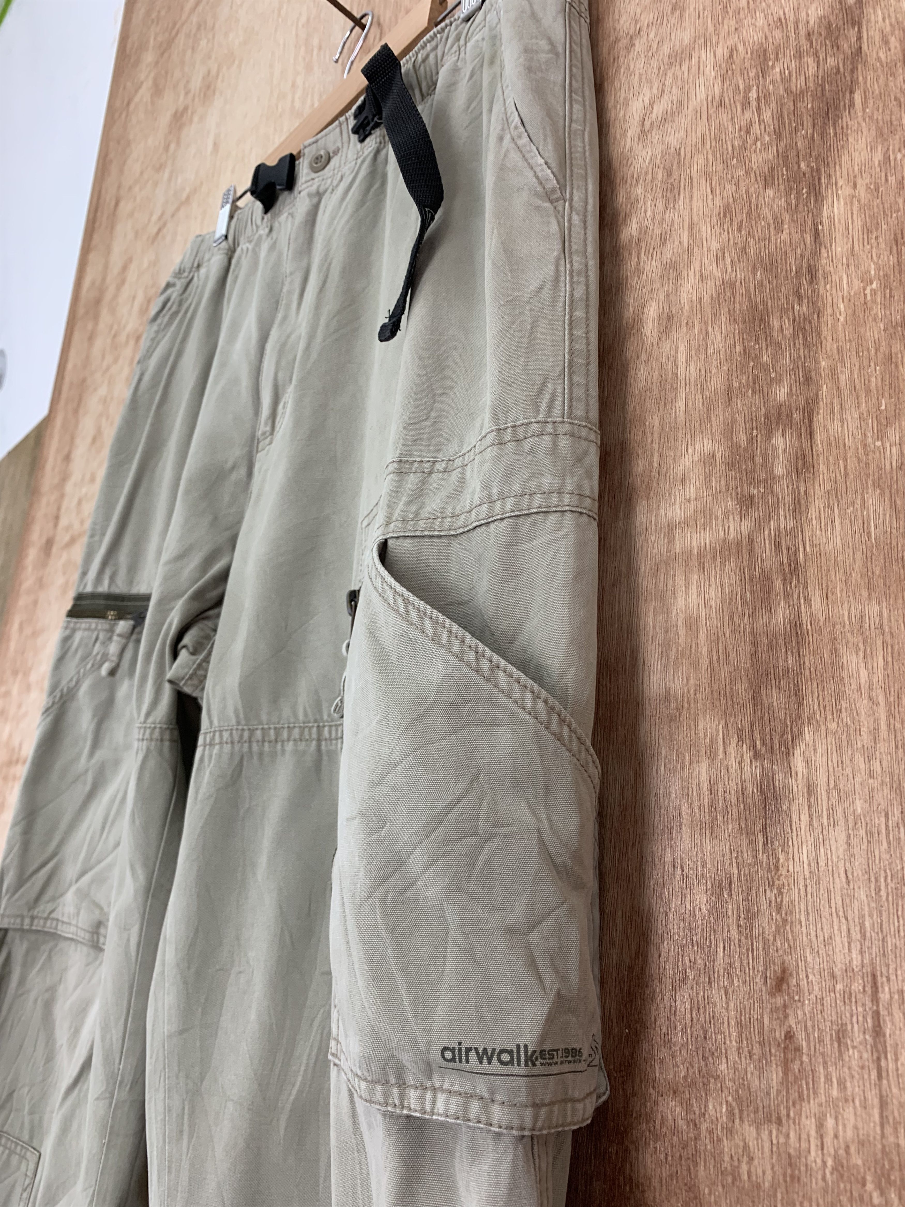 Airwalk Cargo Pants Airwalk Multipocket Drawstring Outdoor Pants Size US 31 - 7 Thumbnail