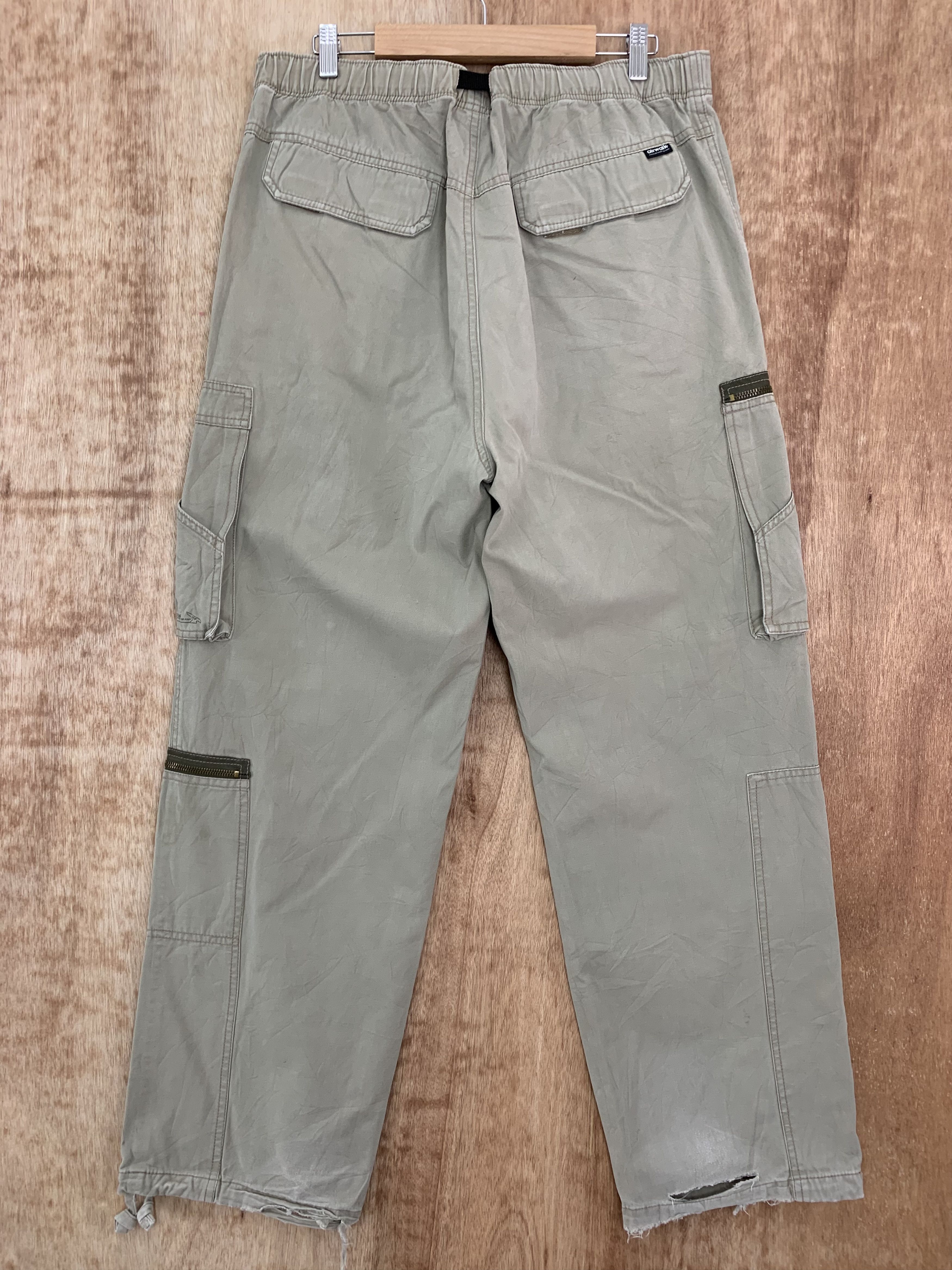 Airwalk Cargo Pants Airwalk Multipocket Drawstring Outdoor Pants Size US 31 - 2 Thumbnail