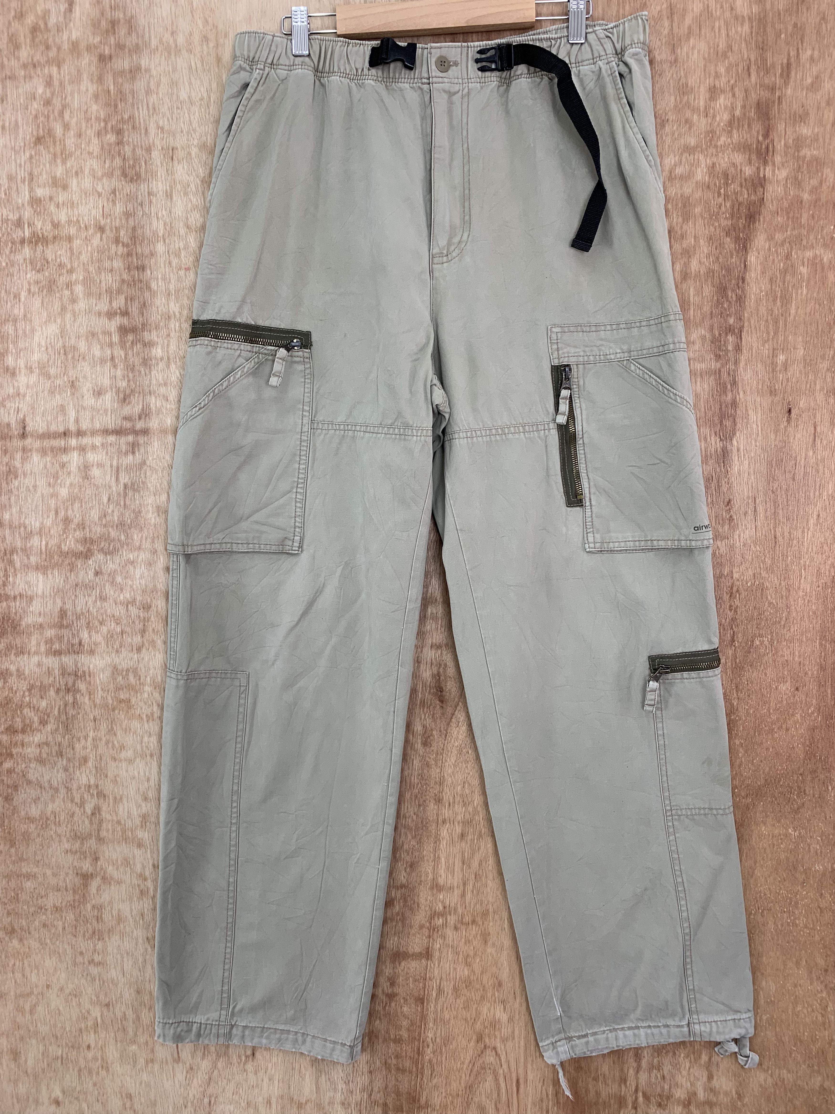 Airwalk Cargo Pants Airwalk Multipocket Drawstring Outdoor Pants Size US 31 - 1 Thumbnail