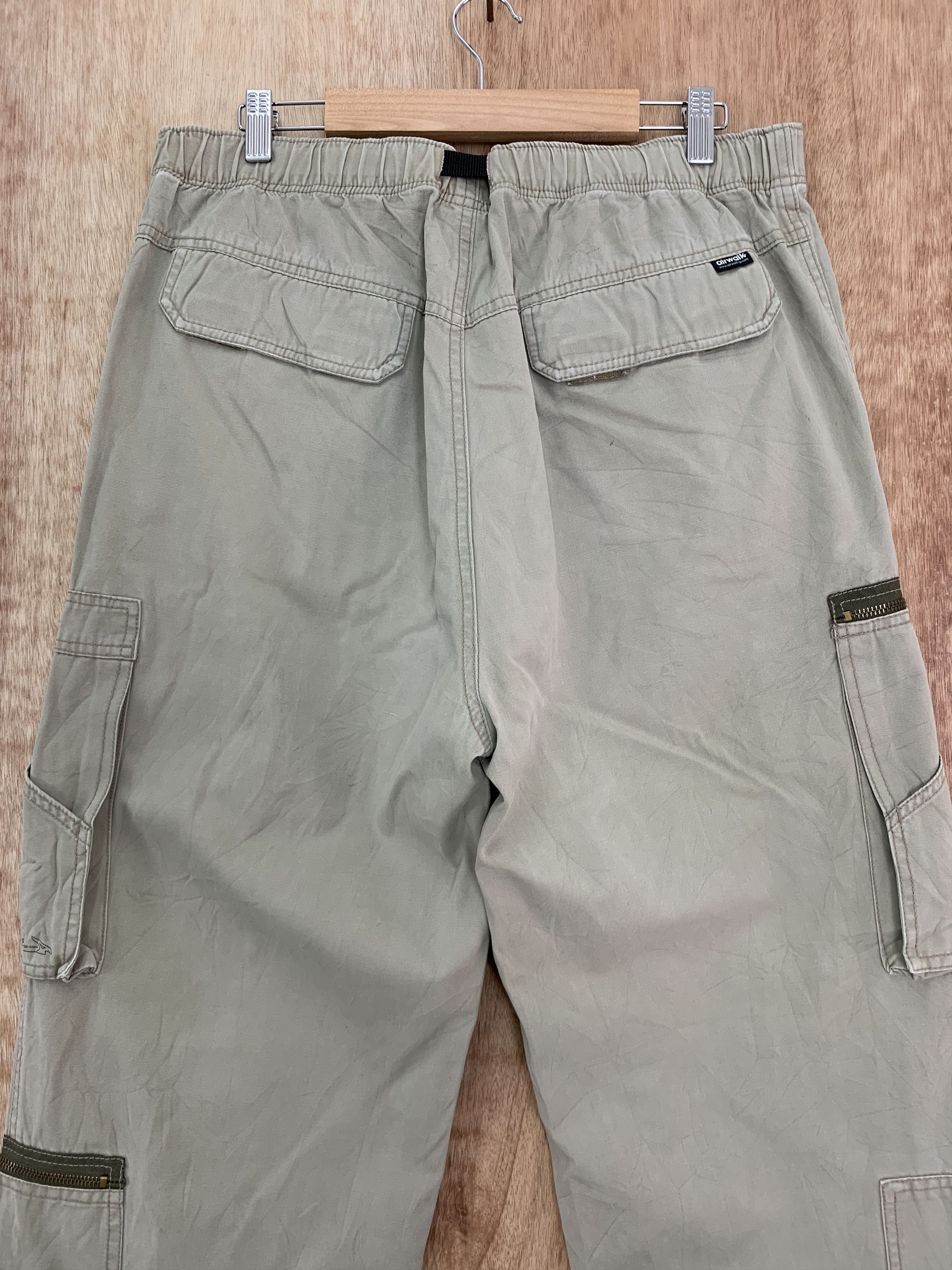 Airwalk Cargo Pants Airwalk Multipocket Drawstring Outdoor Pants Size US 31 - 14 Thumbnail