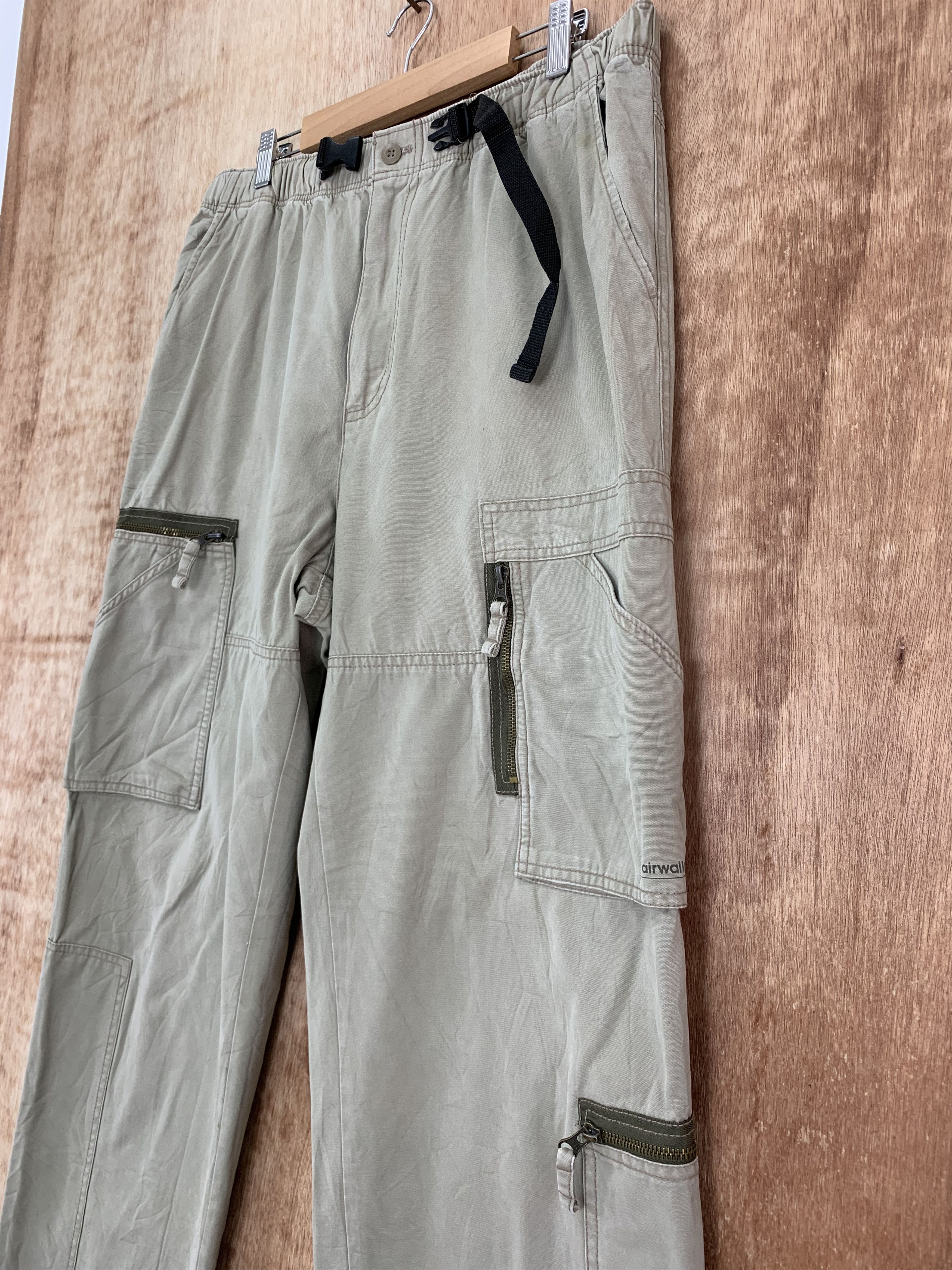 Airwalk Cargo Pants Airwalk Multipocket Drawstring Outdoor Pants Size US 31 - 6 Thumbnail
