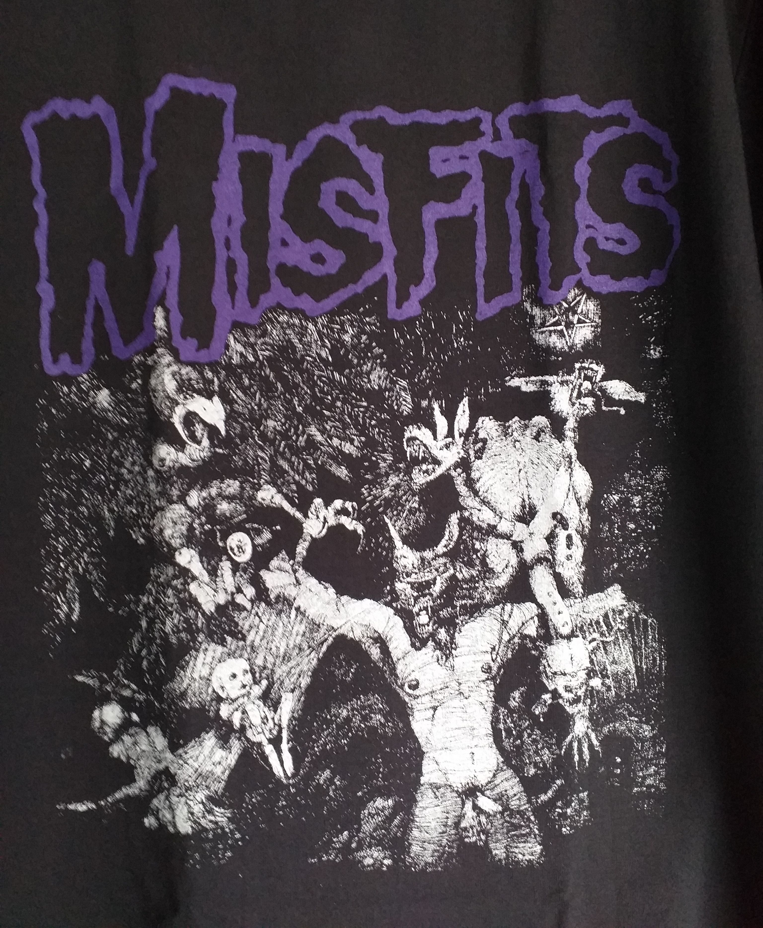 Band Tees × Misfits Bootleg Misfits Wolfs Blood Reprint T Shirt Size US XL / EU 56 / 4 - 3 Thumbnail