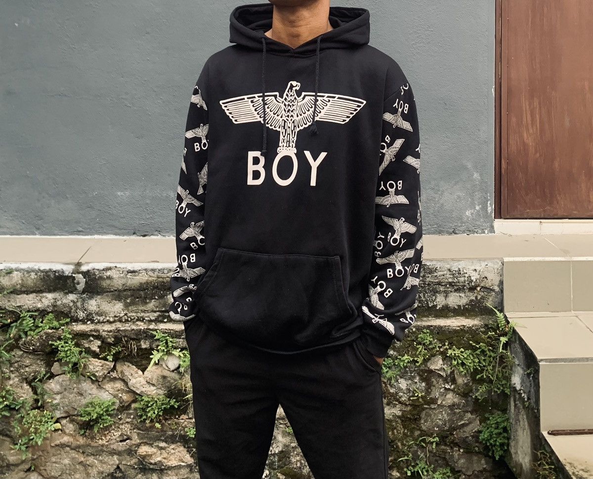 Boy London Big Logo Tee Hoodie