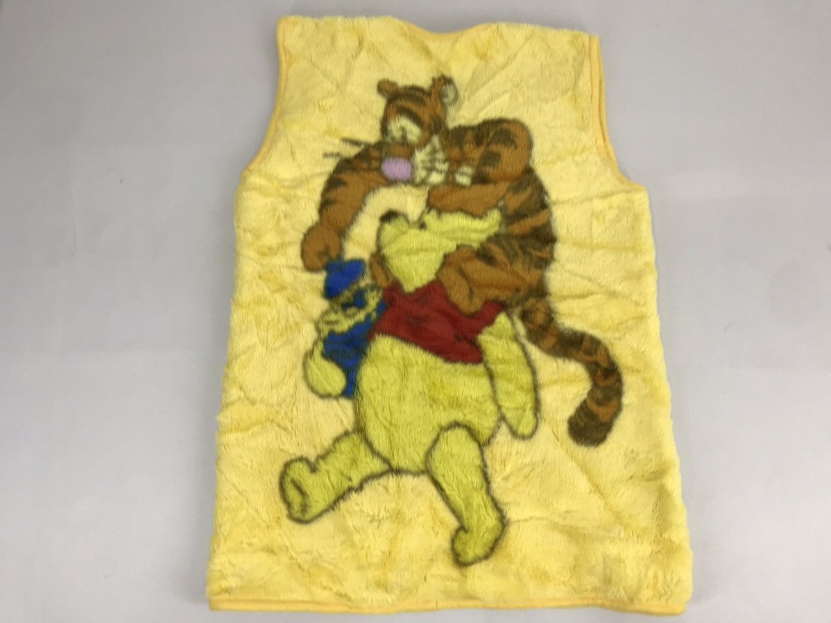 Cartoon Network Vintage 90s Winnie The Pooh Tigger Vest Fleece Jacket Size US M / EU 48-50 / 2 - 1 Thumbnail