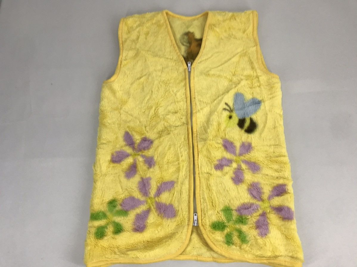 Cartoon Network Vintage 90s Winnie The Pooh Tigger Vest Fleece Jacket Size US M / EU 48-50 / 2 - 2 Thumbnail