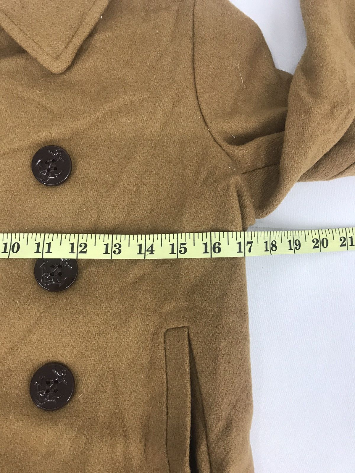 Schott Schott NYC Jacket Blazer Coat Double Breast Pea Size S / US 4 / IT 40 - 7 Thumbnail