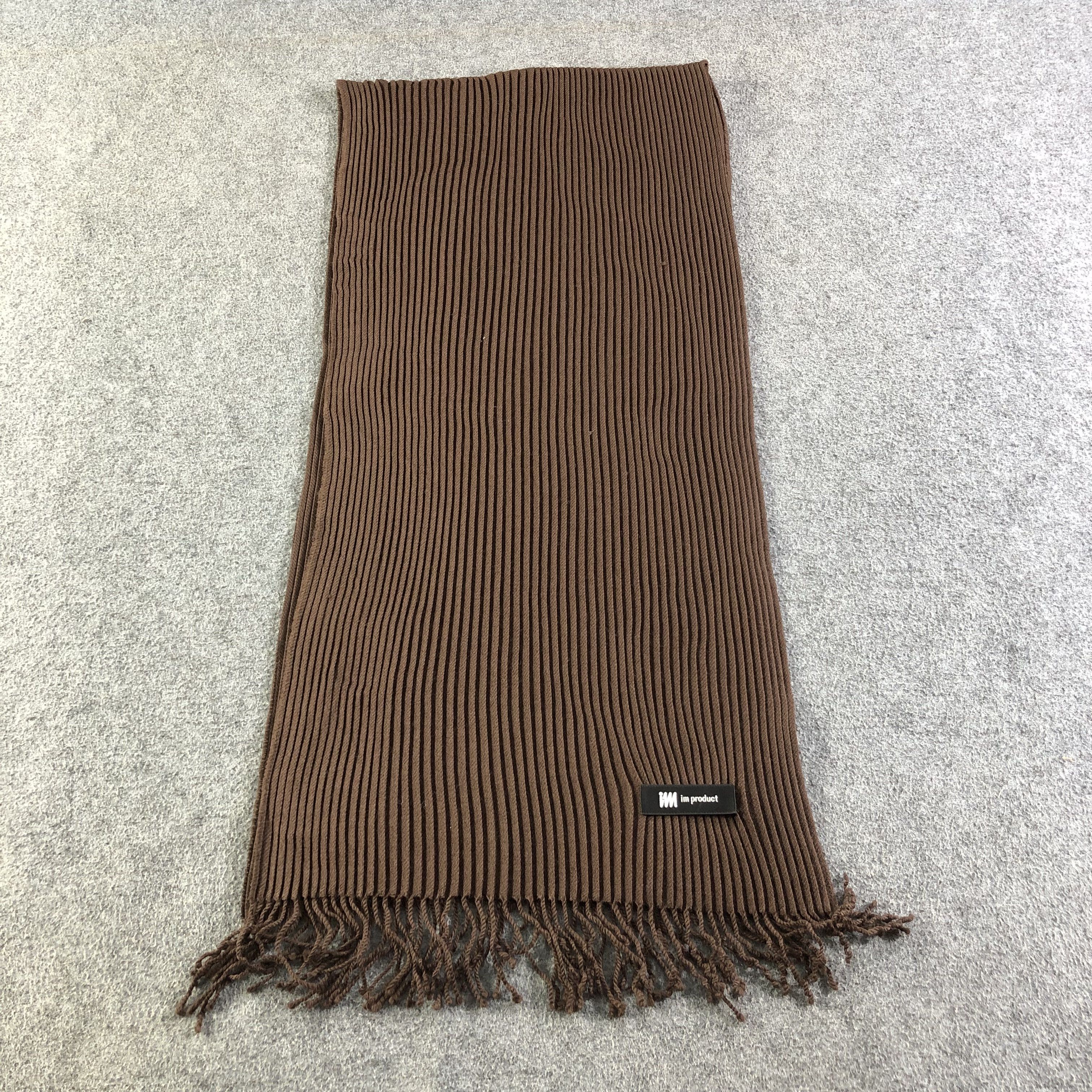 Issey Miyake Issey Miyake Pleated Scarf Muffler Neck Wrap V1722 Size ONE SIZE - 3 Thumbnail
