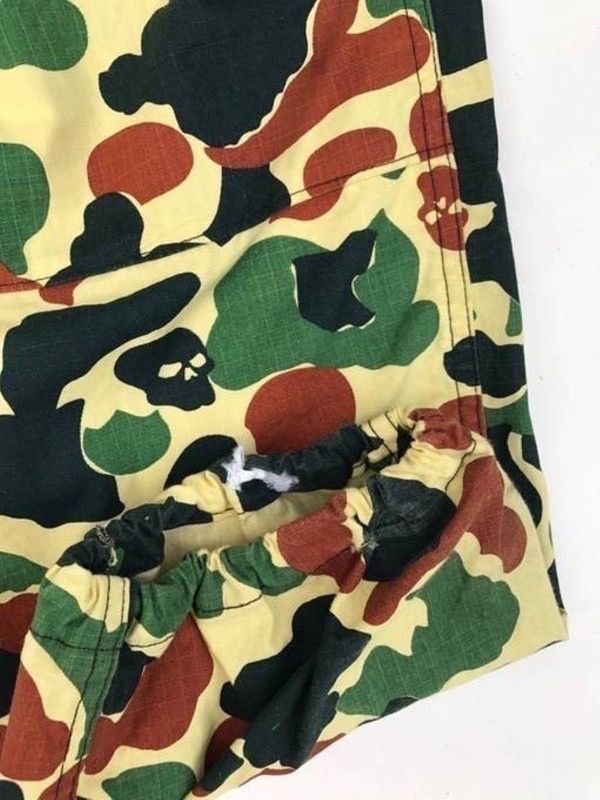 Japanese Brand Satan Arbeit Military Camo Skull Parachute Streetwear Pants Size US 34 / EU 50 - 13 Thumbnail
