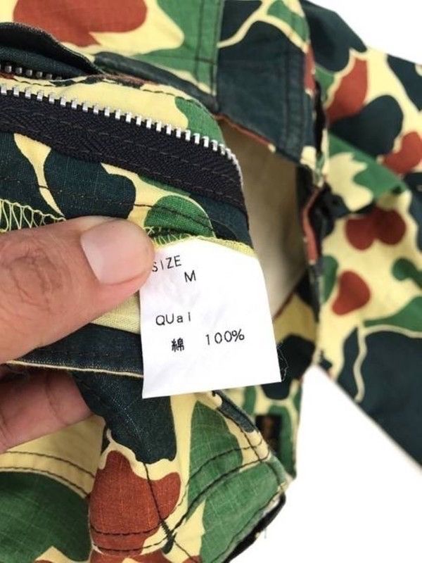 Japanese Brand Satan Arbeit Military Camo Skull Parachute Streetwear Pants Size US 34 / EU 50 - 11 Thumbnail