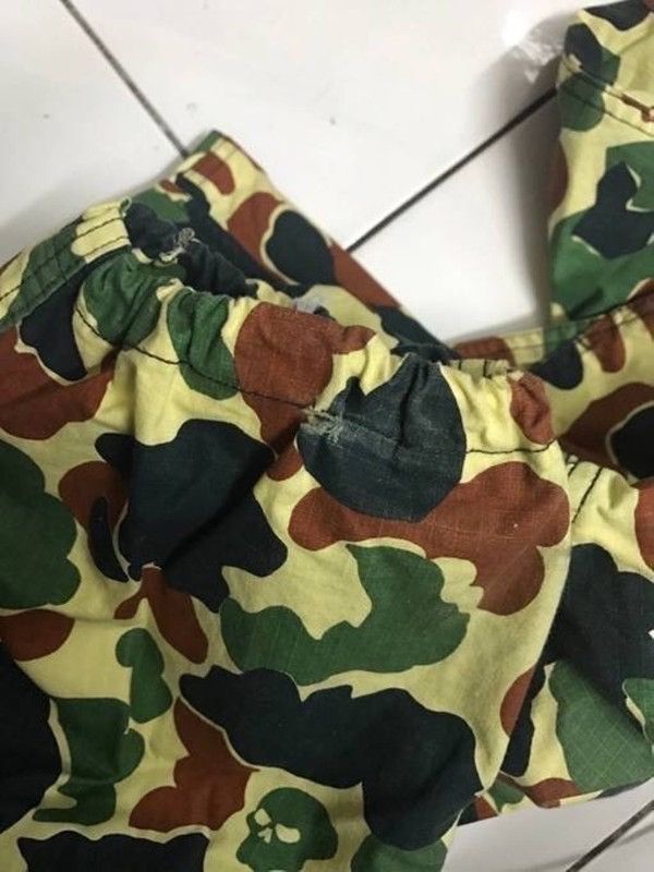 Japanese Brand Satan Arbeit Military Camo Skull Parachute Streetwear Pants Size US 34 / EU 50 - 14 Thumbnail