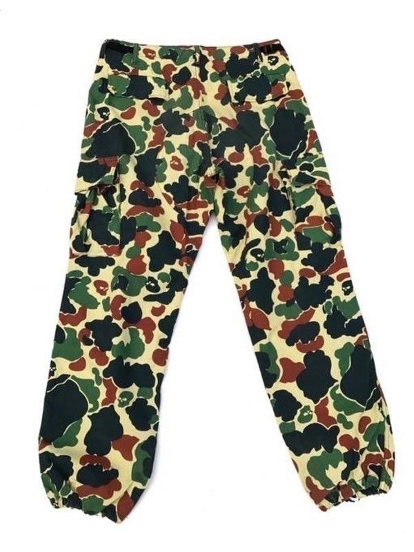 Japanese Brand Satan Arbeit Military Camo Skull Parachute Streetwear Pants Size US 34 / EU 50 - 7 Thumbnail
