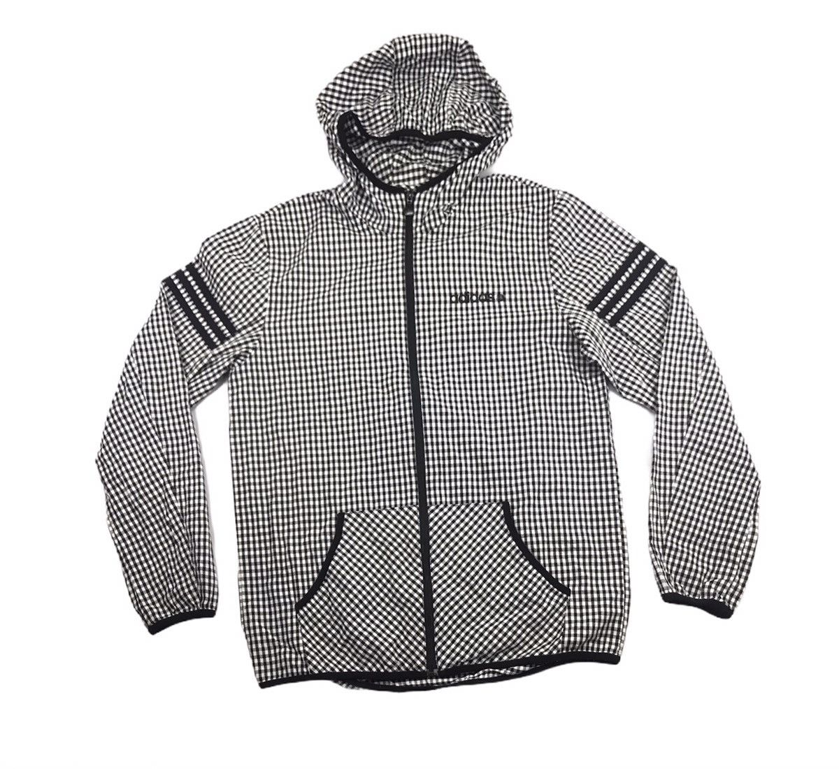 Adidas Vintage Adidas Jacket Hoodie Windbreaker Sportswear Size US M / EU 48-50 / 2 - 1 Thumbnail