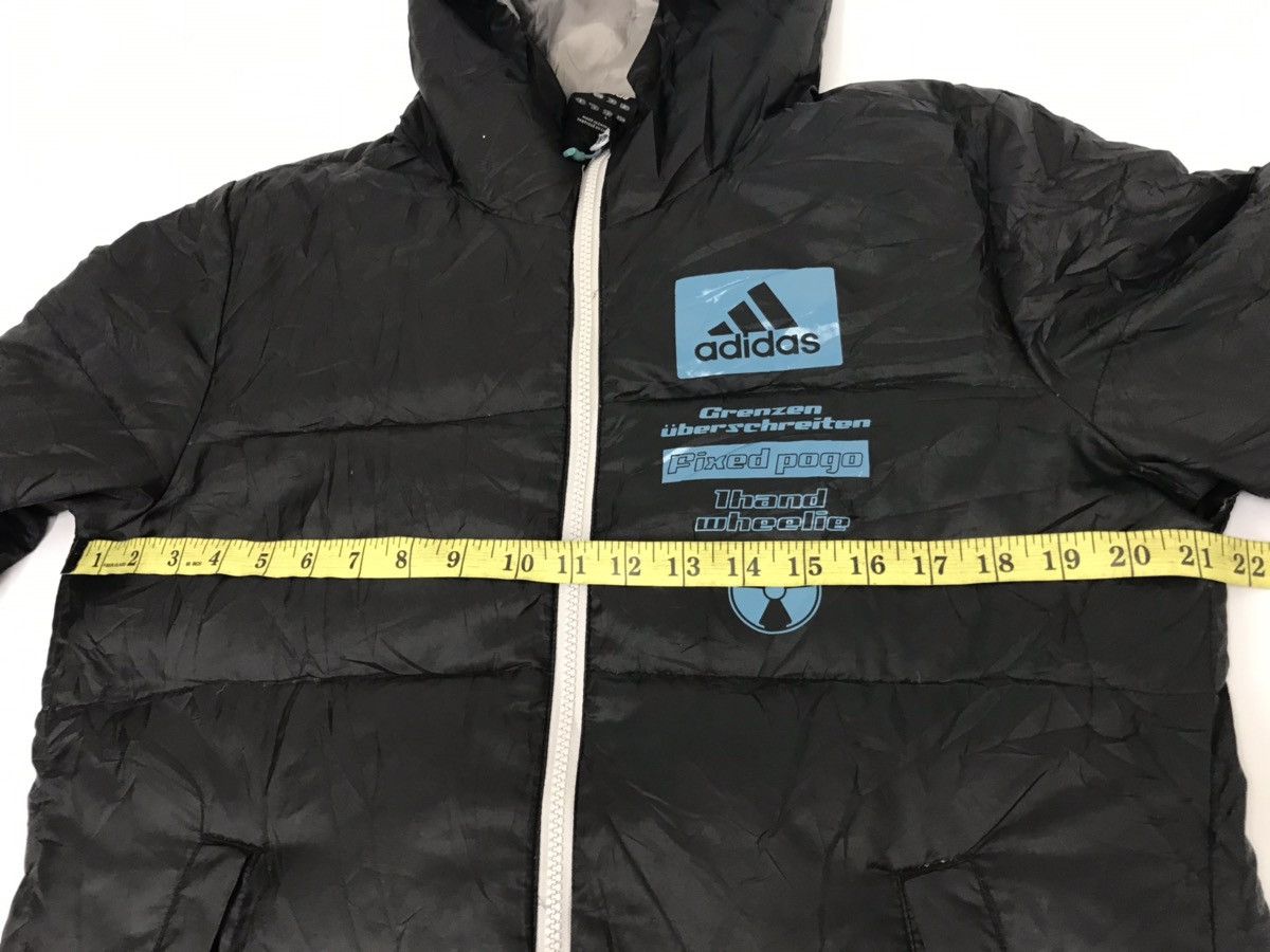 Adidas Adidas Bomber Jacket Puffer Style Zipper Winter Wear Hoodie Size US L / EU 52-54 / 3 - 5 Thumbnail