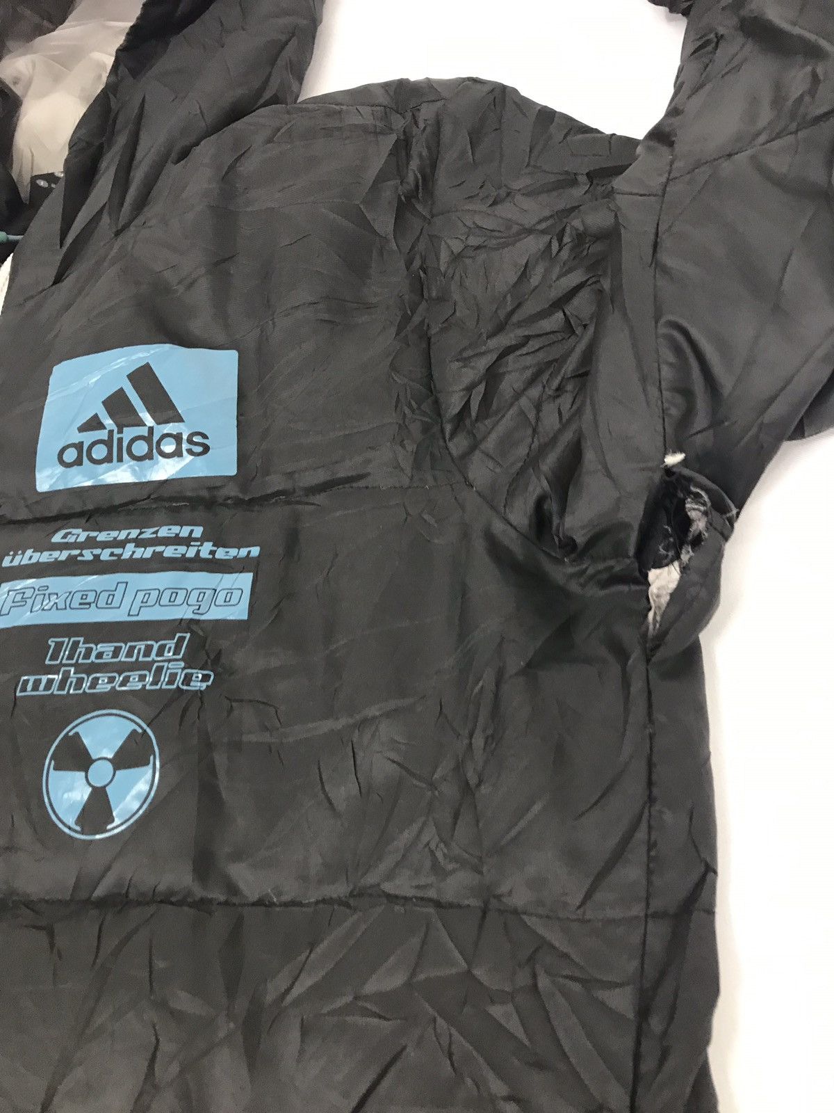 Adidas Adidas Bomber Jacket Puffer Style Zipper Winter Wear Hoodie Size US L / EU 52-54 / 3 - 18 Thumbnail