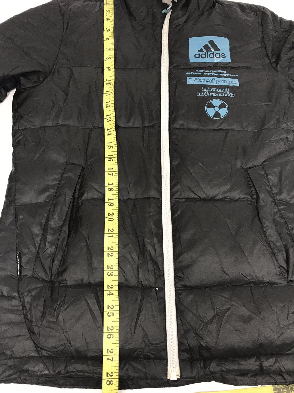 Adidas Adidas Bomber Jacket Puffer Style Zipper Winter Wear Hoodie Size US L / EU 52-54 / 3 - 6 Thumbnail