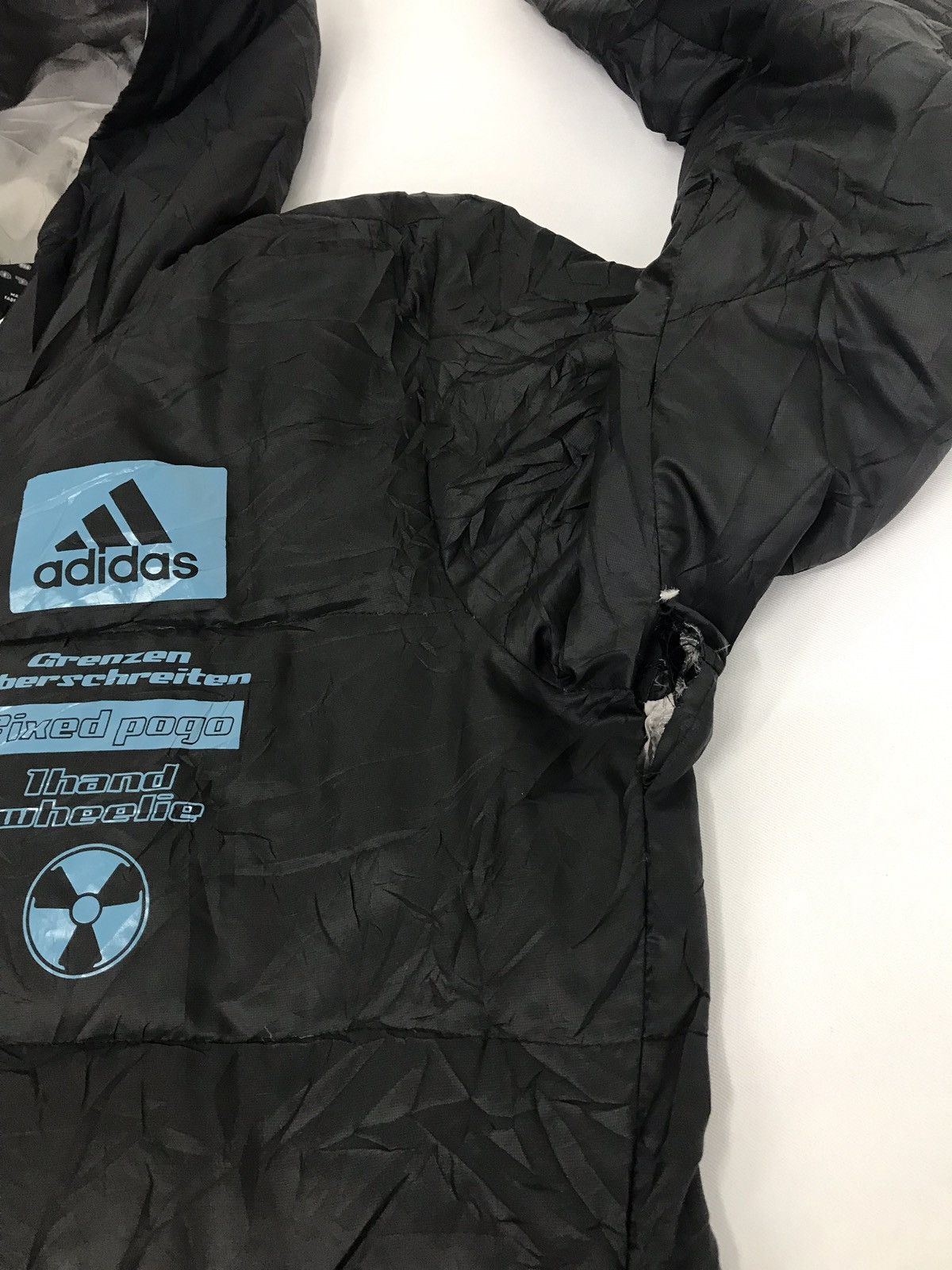 Adidas Adidas Bomber Jacket Puffer Style Zipper Winter Wear Hoodie Size US L / EU 52-54 / 3 - 17 Thumbnail