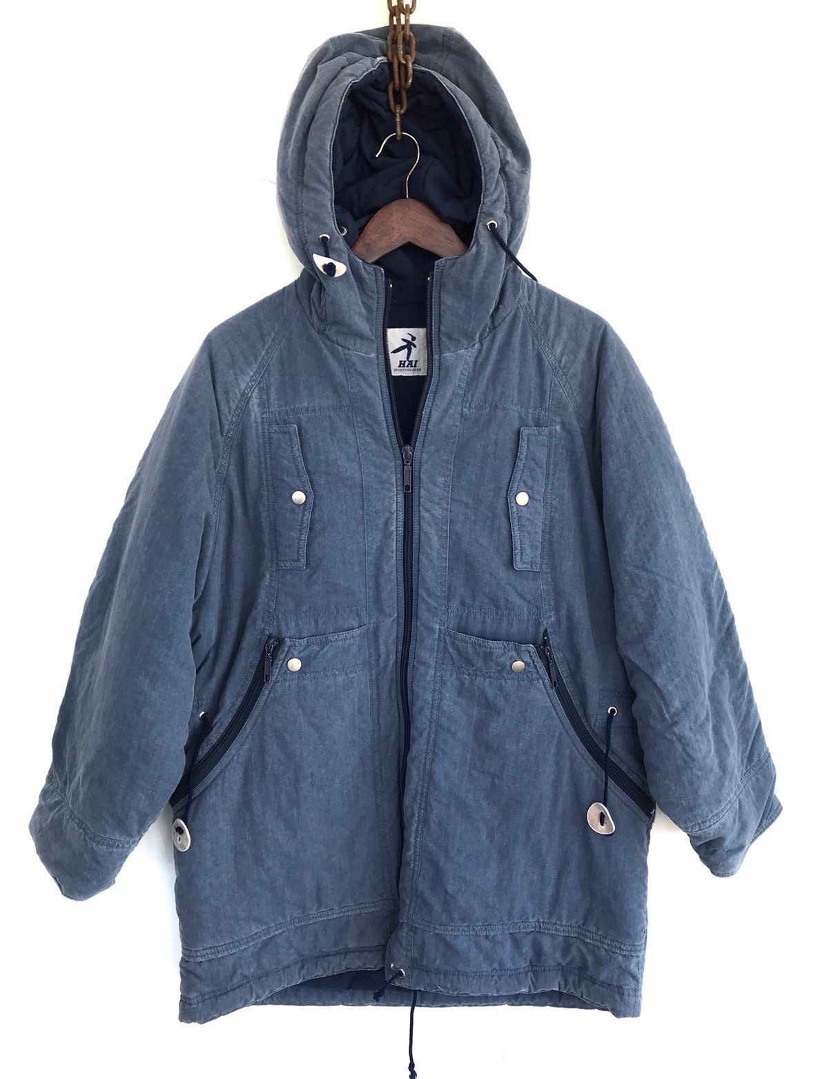 Hai Sporting Gear Hoodie Jacket Issey Miyake Japan Designer