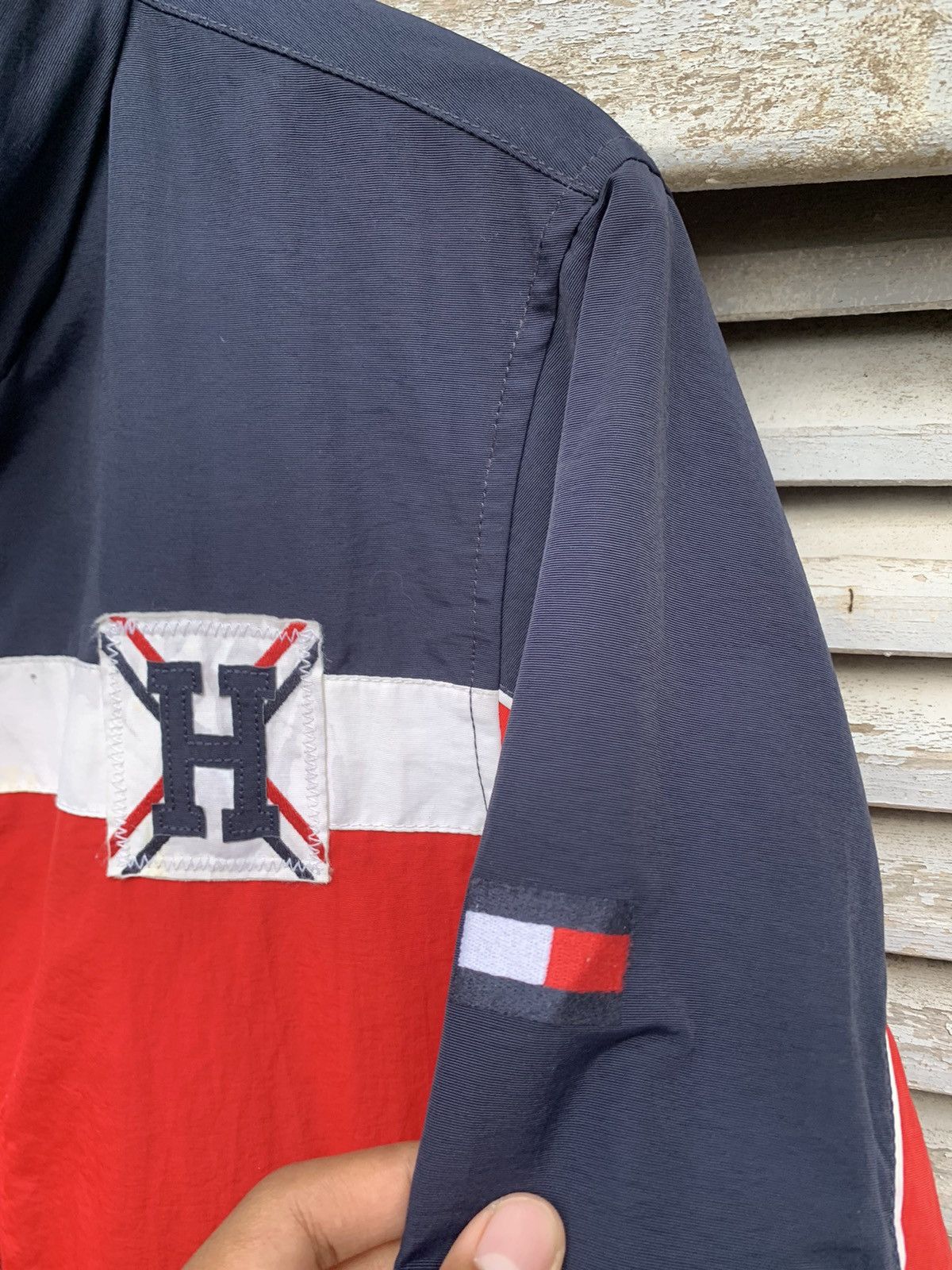 Tommy Hilfiger 👹TOMMY HILFIGER CHICAGO COLORBLOCK JACKET Size US L / EU 52-54 / 3 - 7 Thumbnail