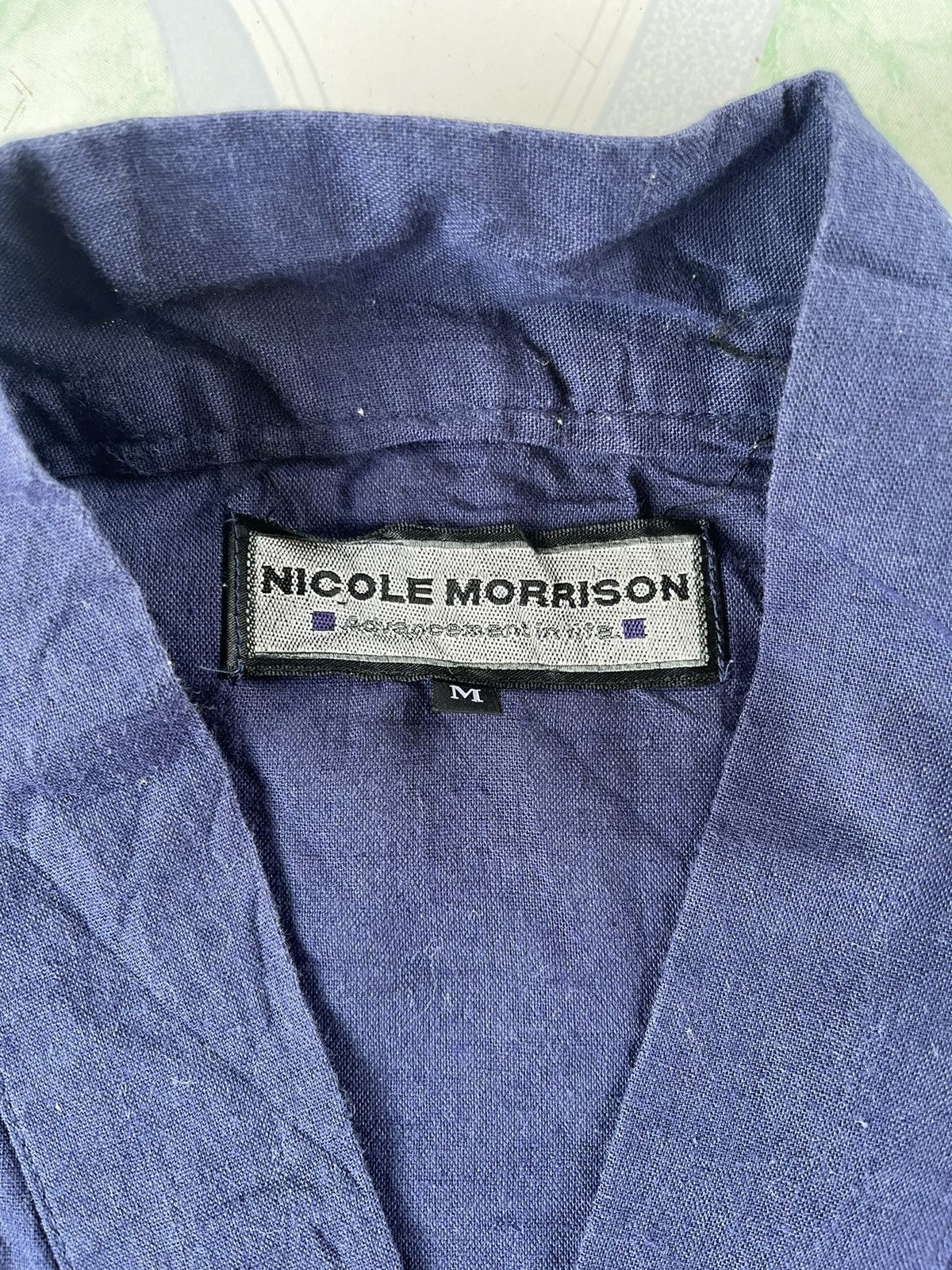 Japanese Brand Vtg Nicole Morrison Chimpanzee Graphic Noragi Wrap Jacket Size US M / EU 48-50 / 2 - 6 Thumbnail