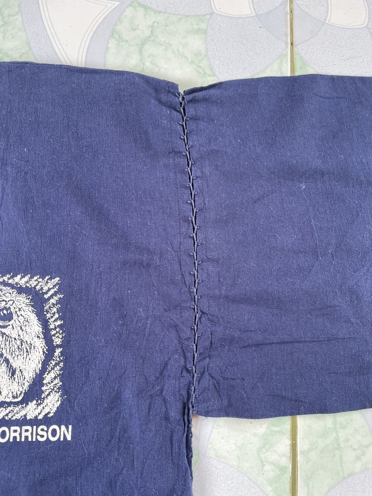 Japanese Brand Vtg Nicole Morrison Chimpanzee Graphic Noragi Wrap Jacket Size US M / EU 48-50 / 2 - 5 Thumbnail