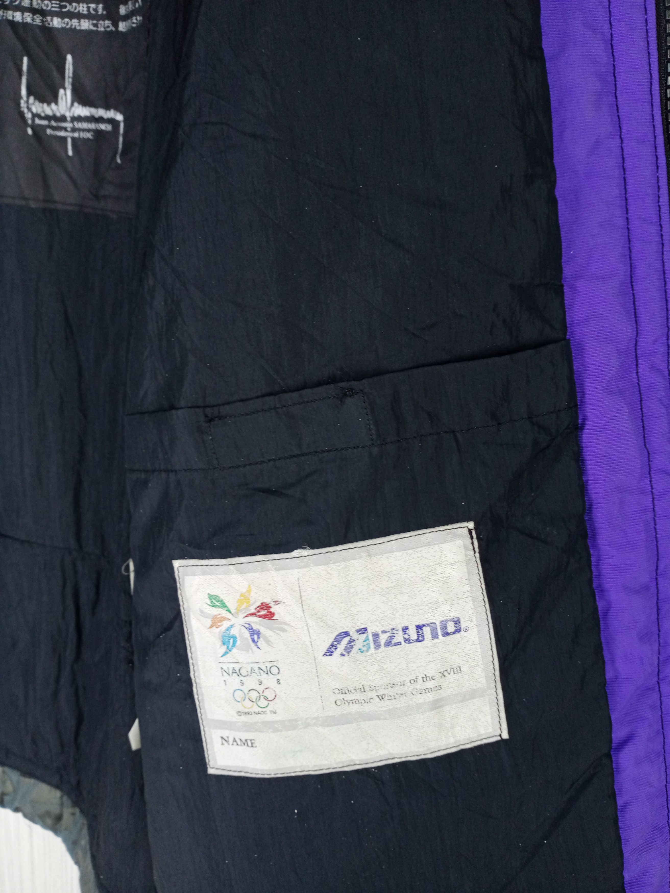 USA Olympics Rare Vintage 1998 Mizuno Nagano Olympic Japan Winter Jacket Size US XL / EU 56 / 4 - 9 Thumbnail