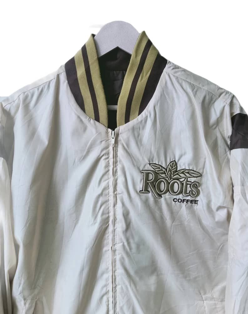 Roots × Vintage Roots Coffee Bomber Style Jacket Size US M / EU 48-50 / 2 - 2 Thumbnail
