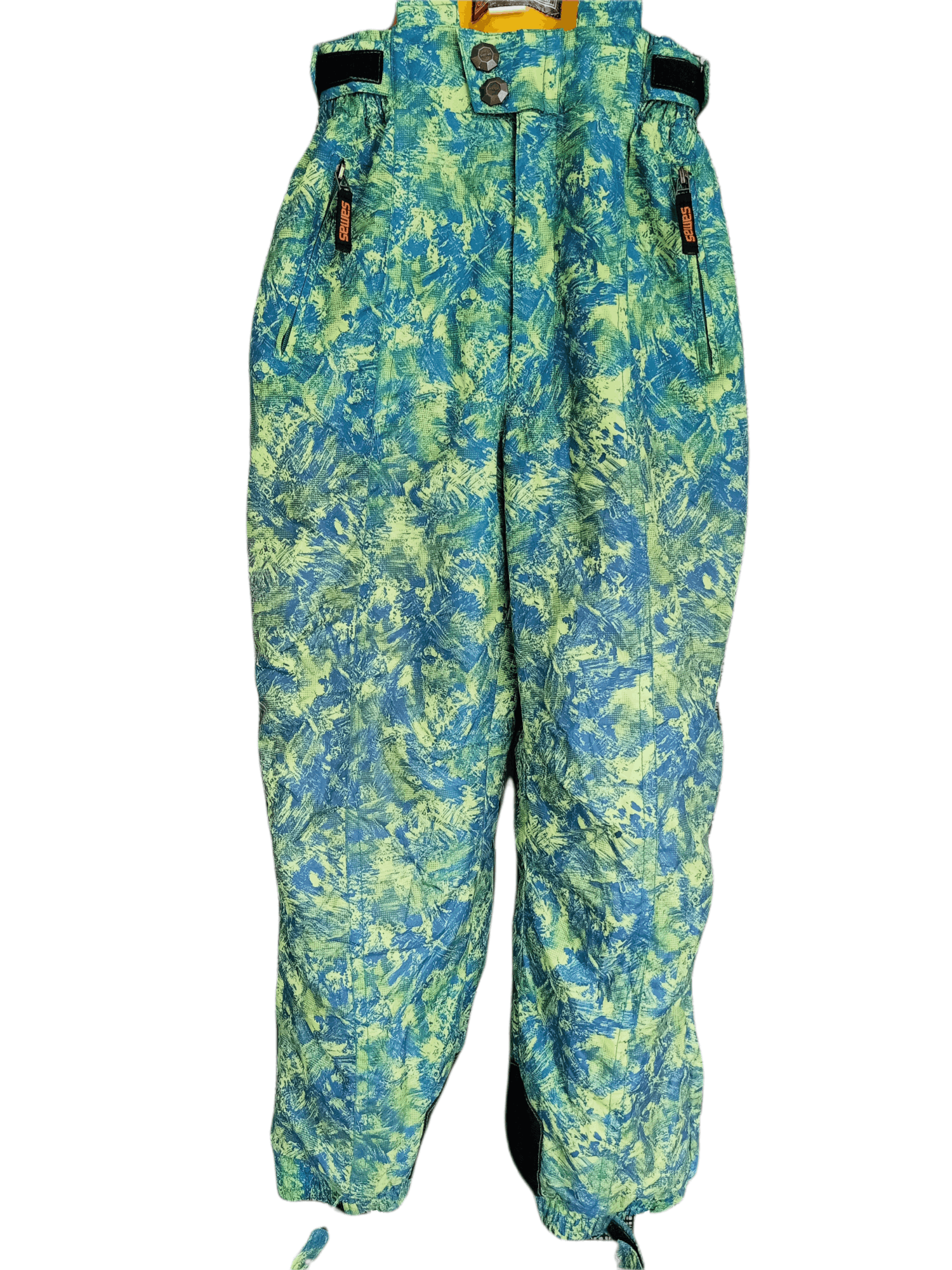 Japanese Brand × Sports Specialties Green Ski Parachute Pants Size US 32 / EU 48 - 4 Thumbnail