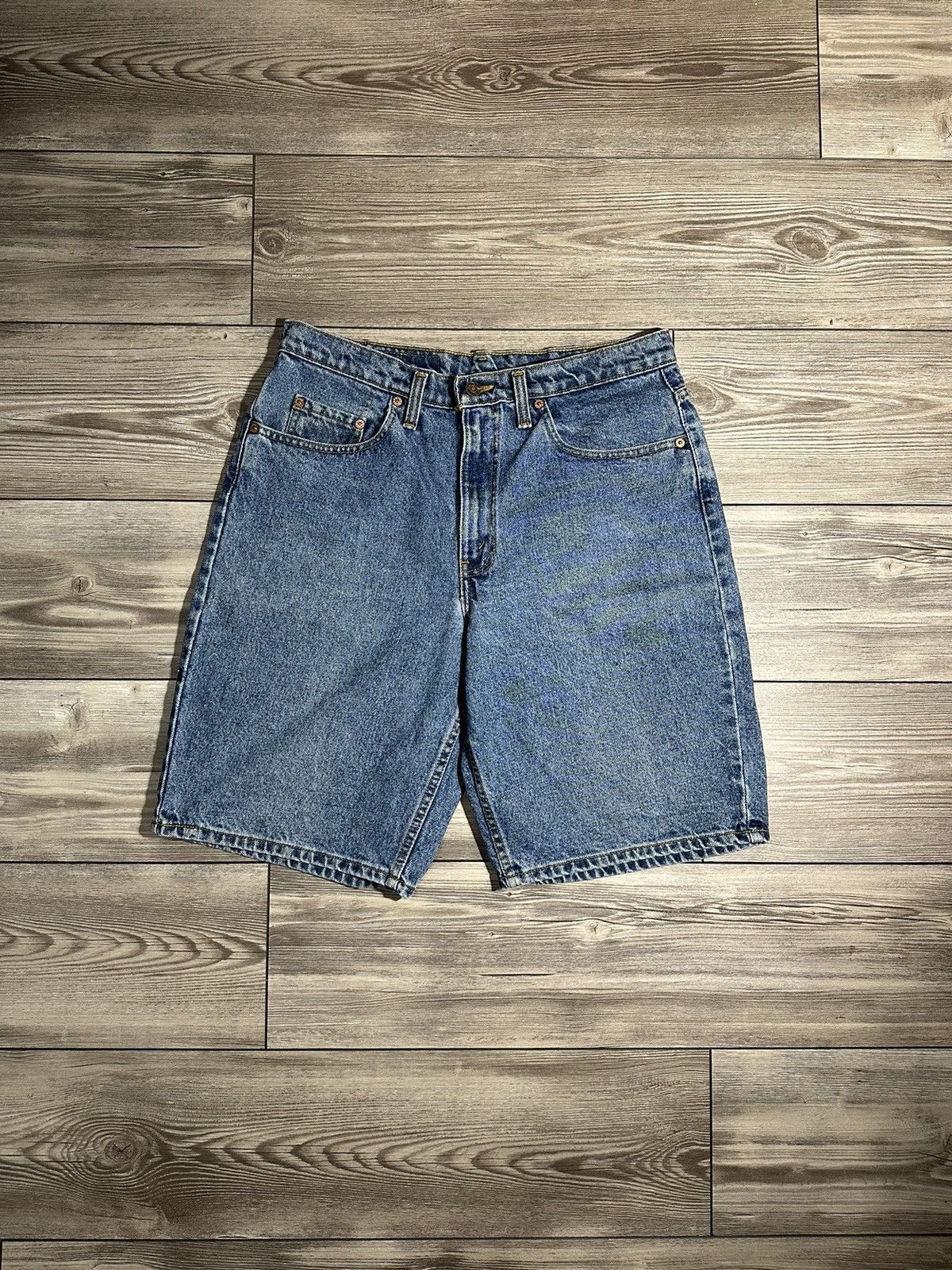 Levi's Vintage 90’s Levis 535 Denim Shorts Size US 34 / EU 50 - 1 Thumbnail