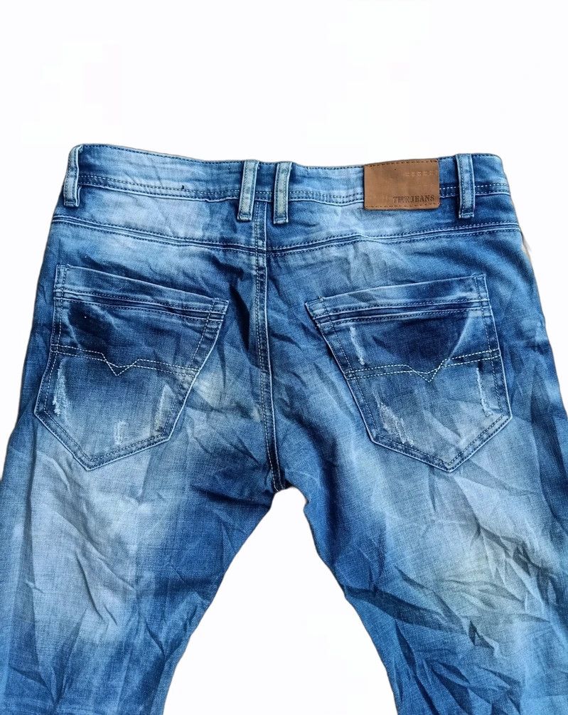 Vintage Japanese TMK Distressed Jeans Size US 32 / EU 48 - 6 Thumbnail