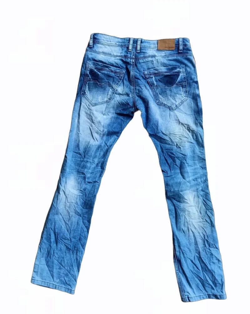 Vintage Japanese TMK Distressed Jeans Size US 32 / EU 48 - 7 Thumbnail