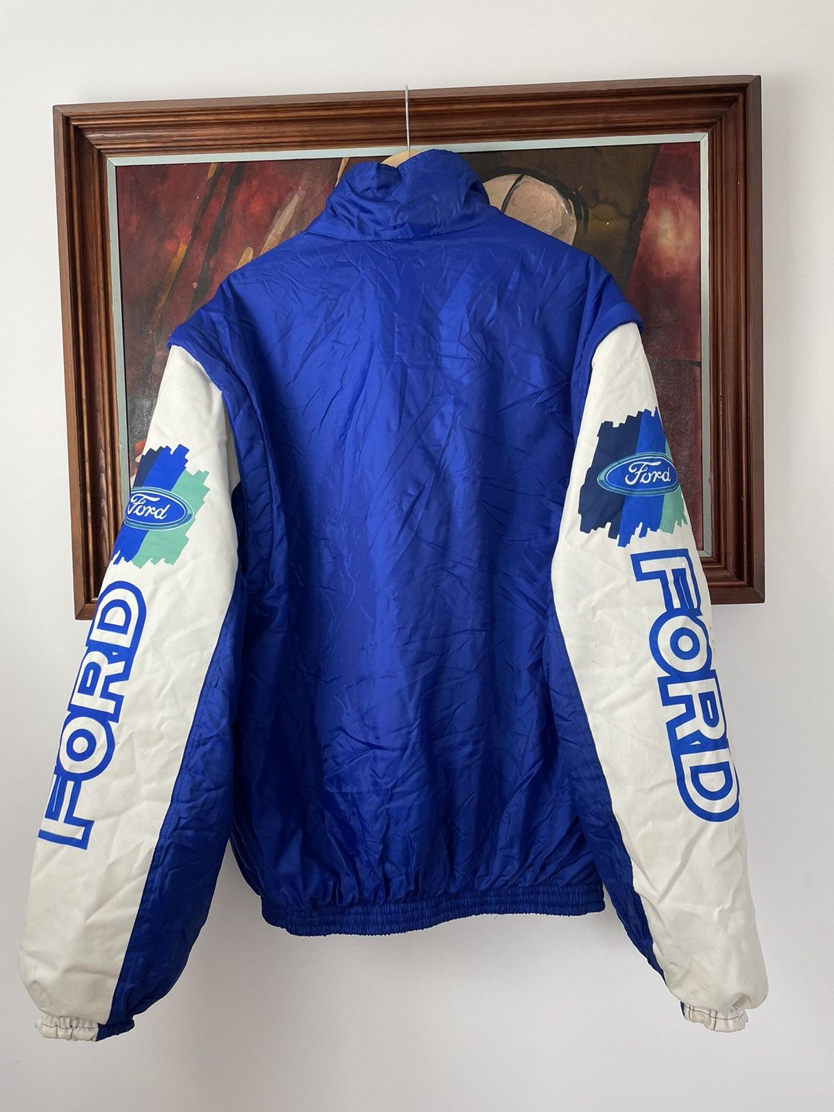 Ford Ford Racing Jacket Nascar Streetwear Vintage Y2k Hype Rare Size US XL / EU 56 / 4 - 2 Thumbnail