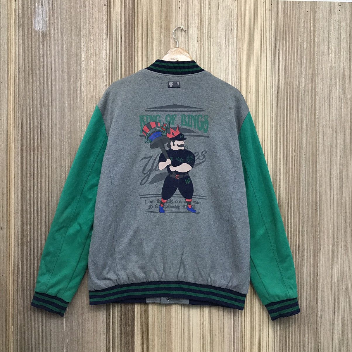 MLB Vintage MLB New York Yankees King Of Ring Varsity Jacket Size US L / EU 52-54 / 3 - 3 Thumbnail