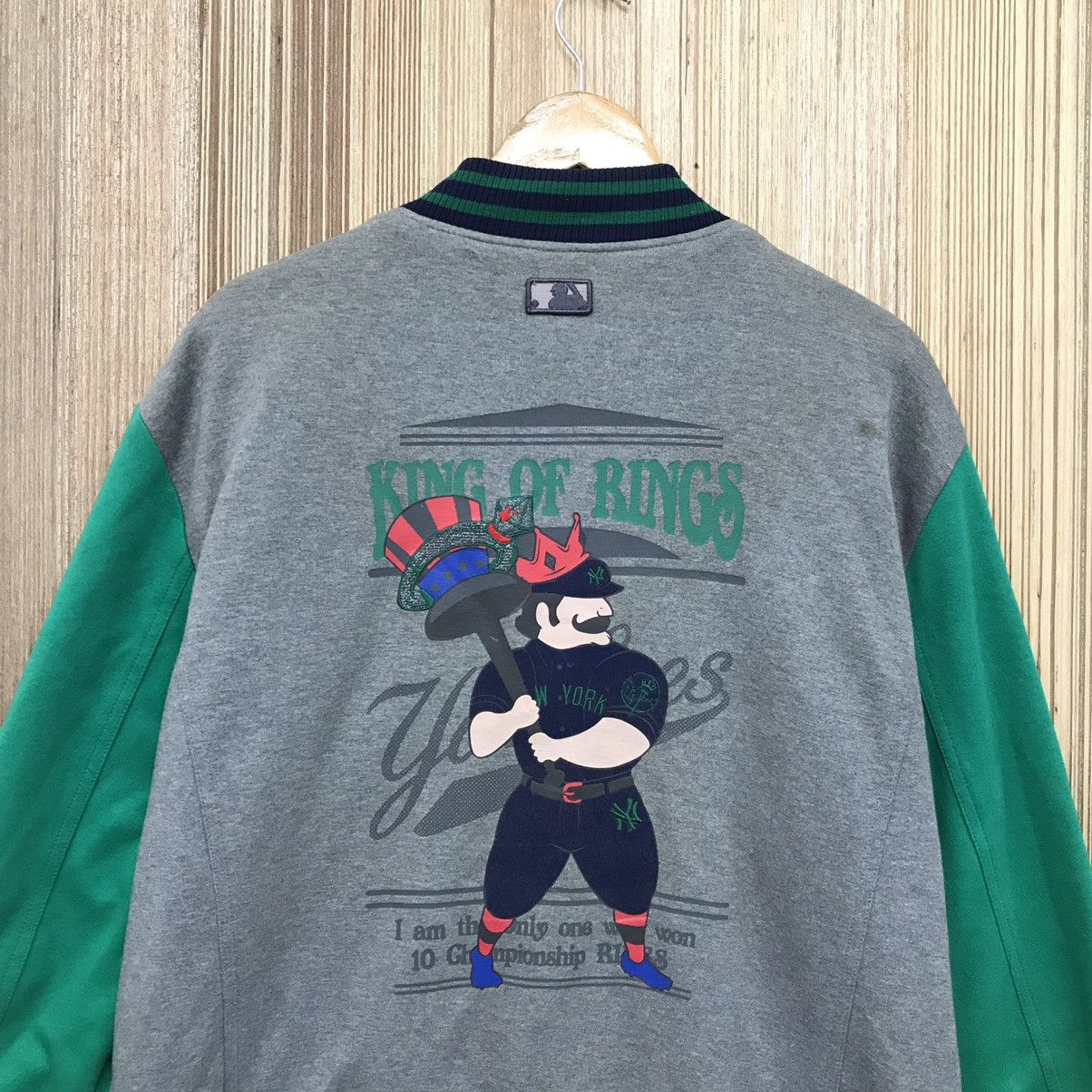 MLB Vintage MLB New York Yankees King Of Ring Varsity Jacket Size US L / EU 52-54 / 3 - 6 Thumbnail