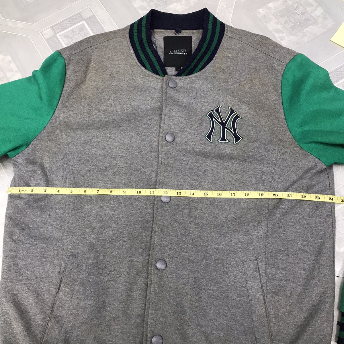 MLB Vintage MLB New York Yankees King Of Ring Varsity Jacket Size US L / EU 52-54 / 3 - 15 Thumbnail