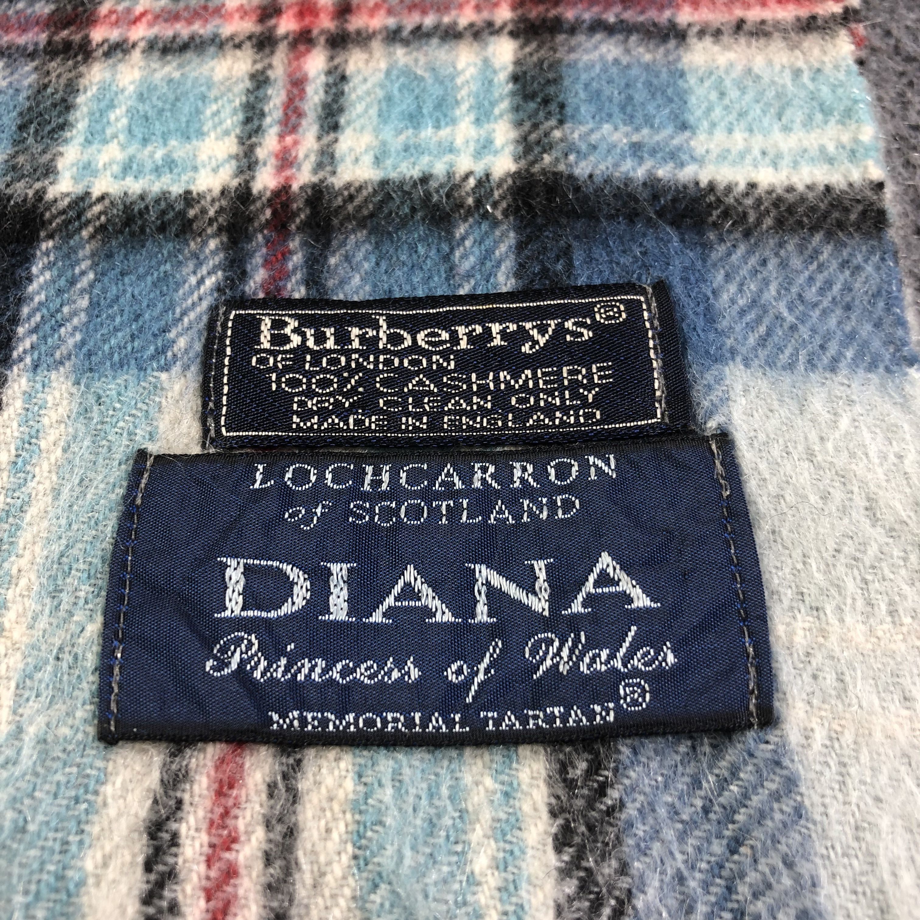 Burberry Burberrys Nova Check Cashmere Scarf Muffler V1194 Size ONE SIZE - 4 Thumbnail
