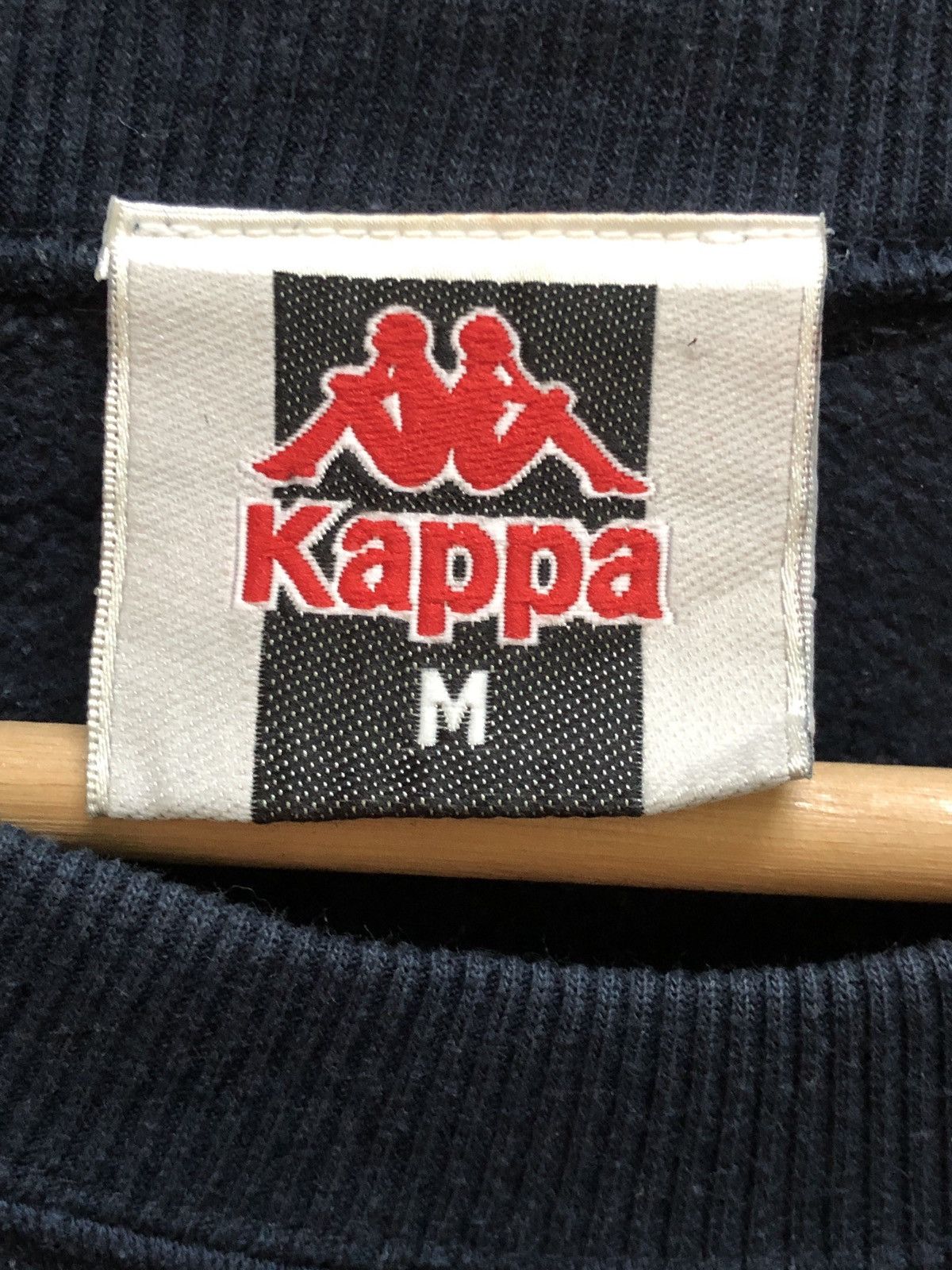 Kappa Rare Vintage Kappa Side Tape Big Logo Sweatshirts Pullover Size US M / EU 48-50 / 2 - 3 Thumbnail