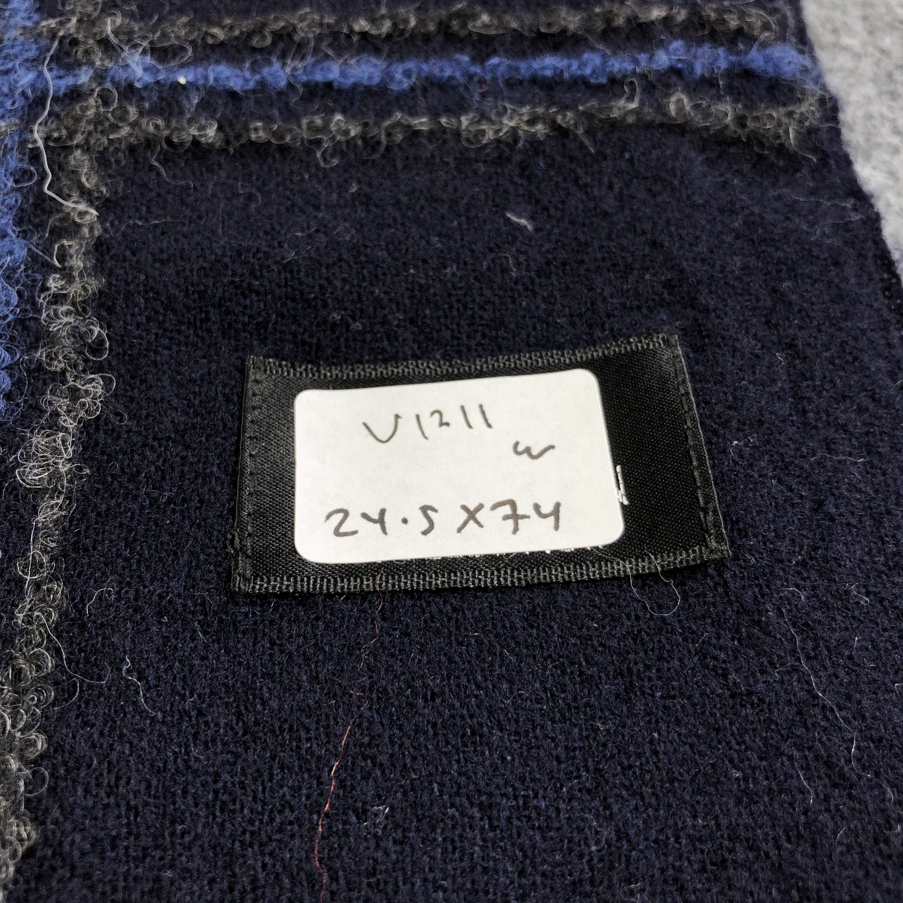 Lanvin Lanvin Wool Scarf Muffler Shawl Wrap V1211 Size ONE SIZE - 5 Thumbnail
