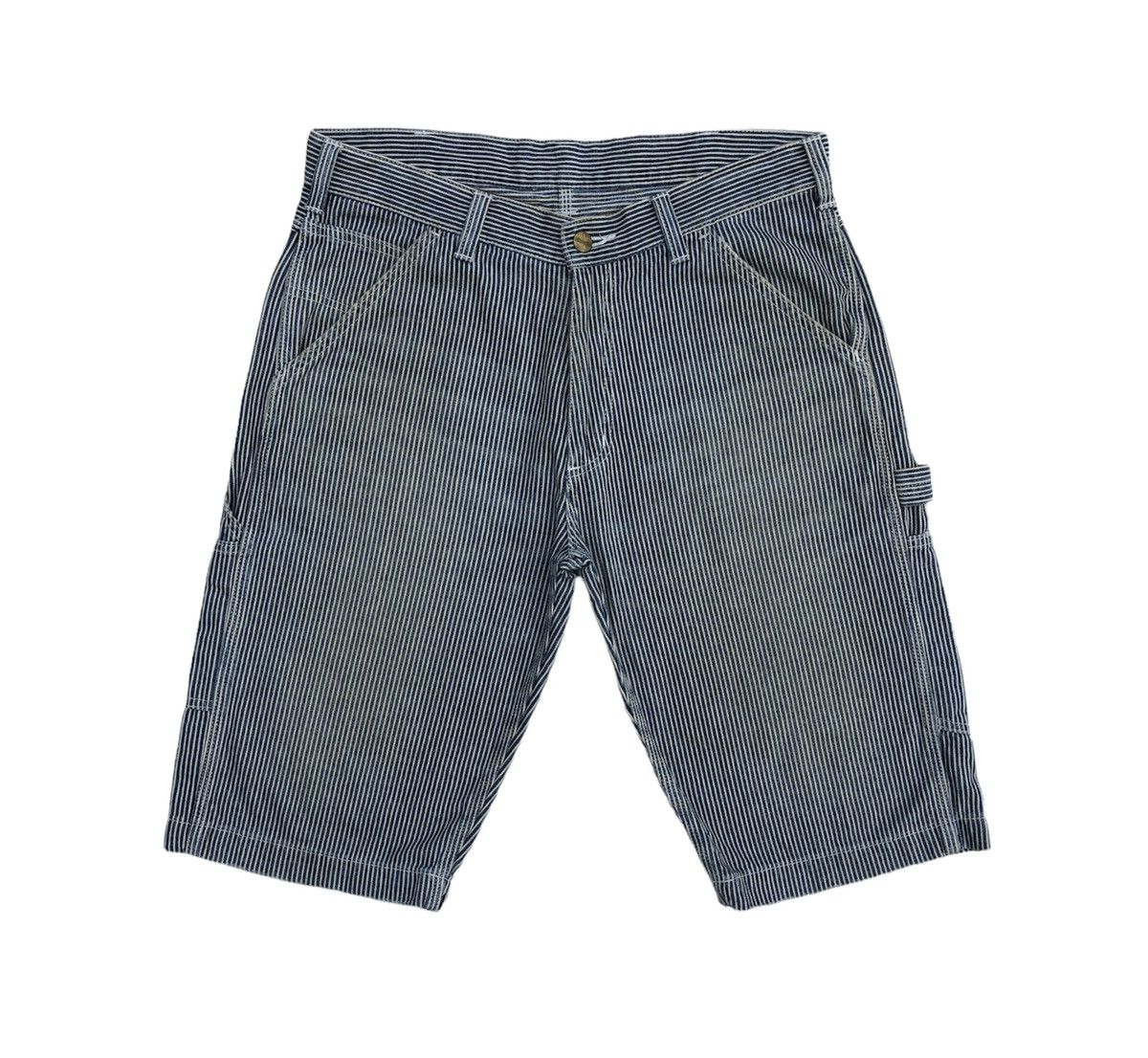 Carhartt Carhartt Striped Distressed Short Pant Size US 32 / EU 48 - 2 Thumbnail