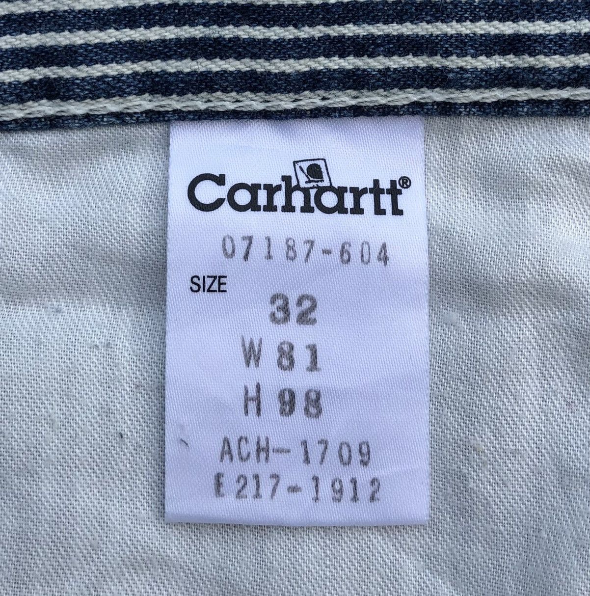 Carhartt Carhartt Striped Distressed Short Pant Size US 32 / EU 48 - 13 Thumbnail