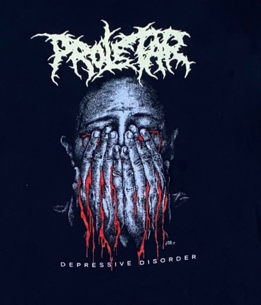 Band Tees Oxidant 'Depressive Disorder' Band T-Shirt Size US L / EU 52-54 / 3 - 2 Thumbnail