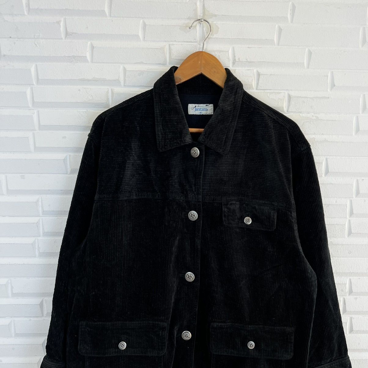 Japanese Brand VINTAGE JANTZEN MULTI POCKET CARGO JACKET Size US M / EU 48-50 / 2 - 3 Thumbnail